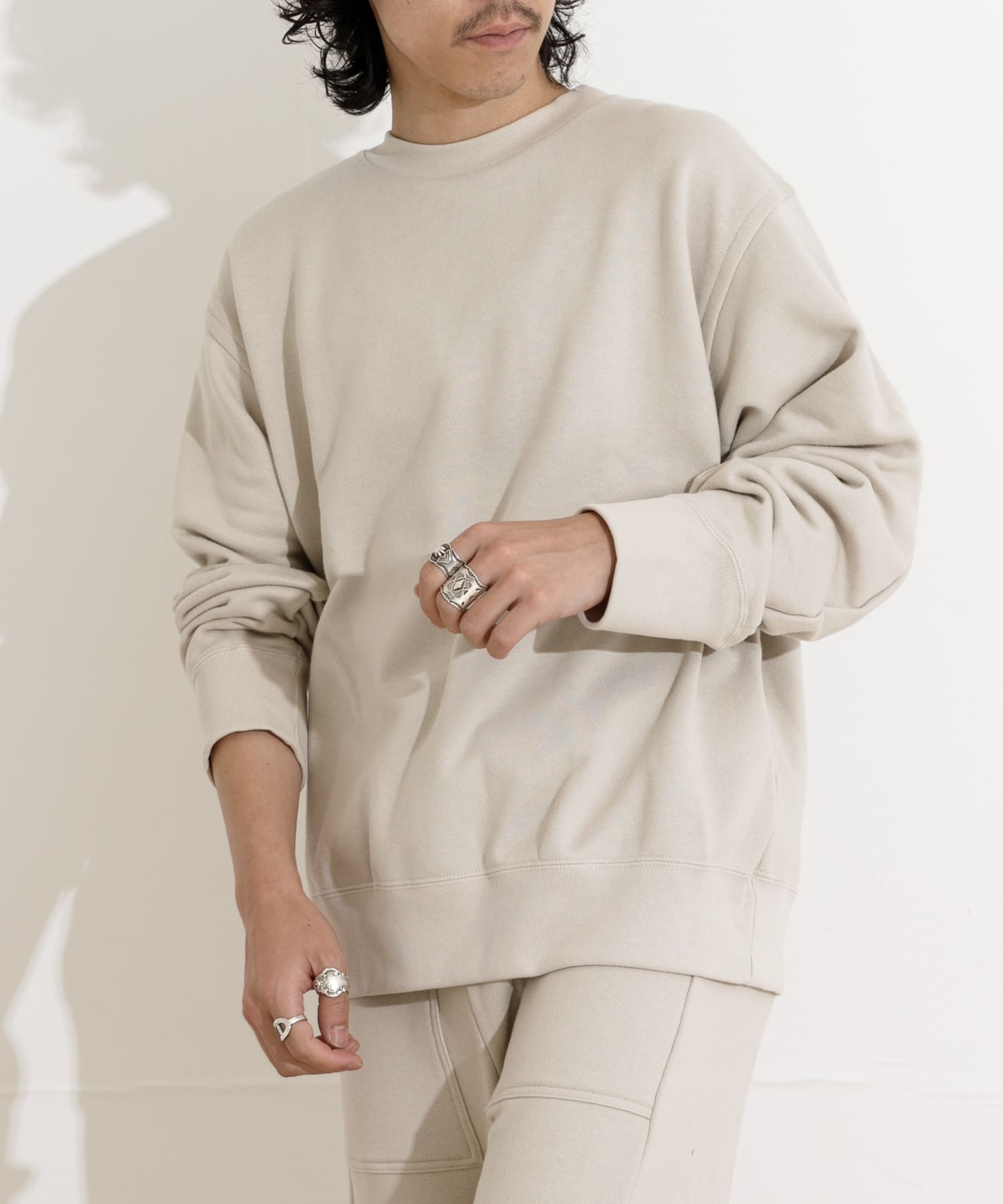 Arce　コットンプルオーバースウェット