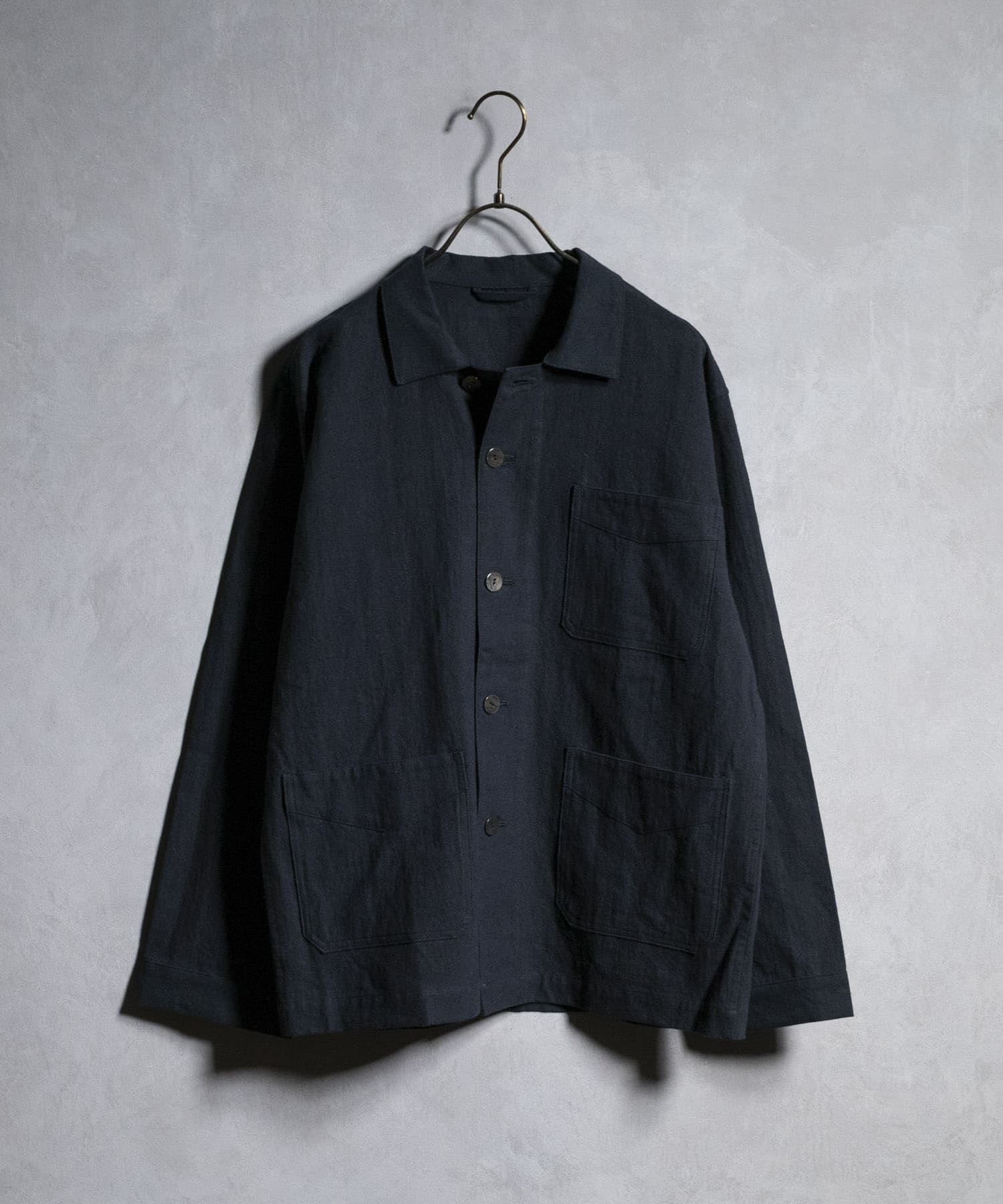 Arce　コットンリネンシャツ