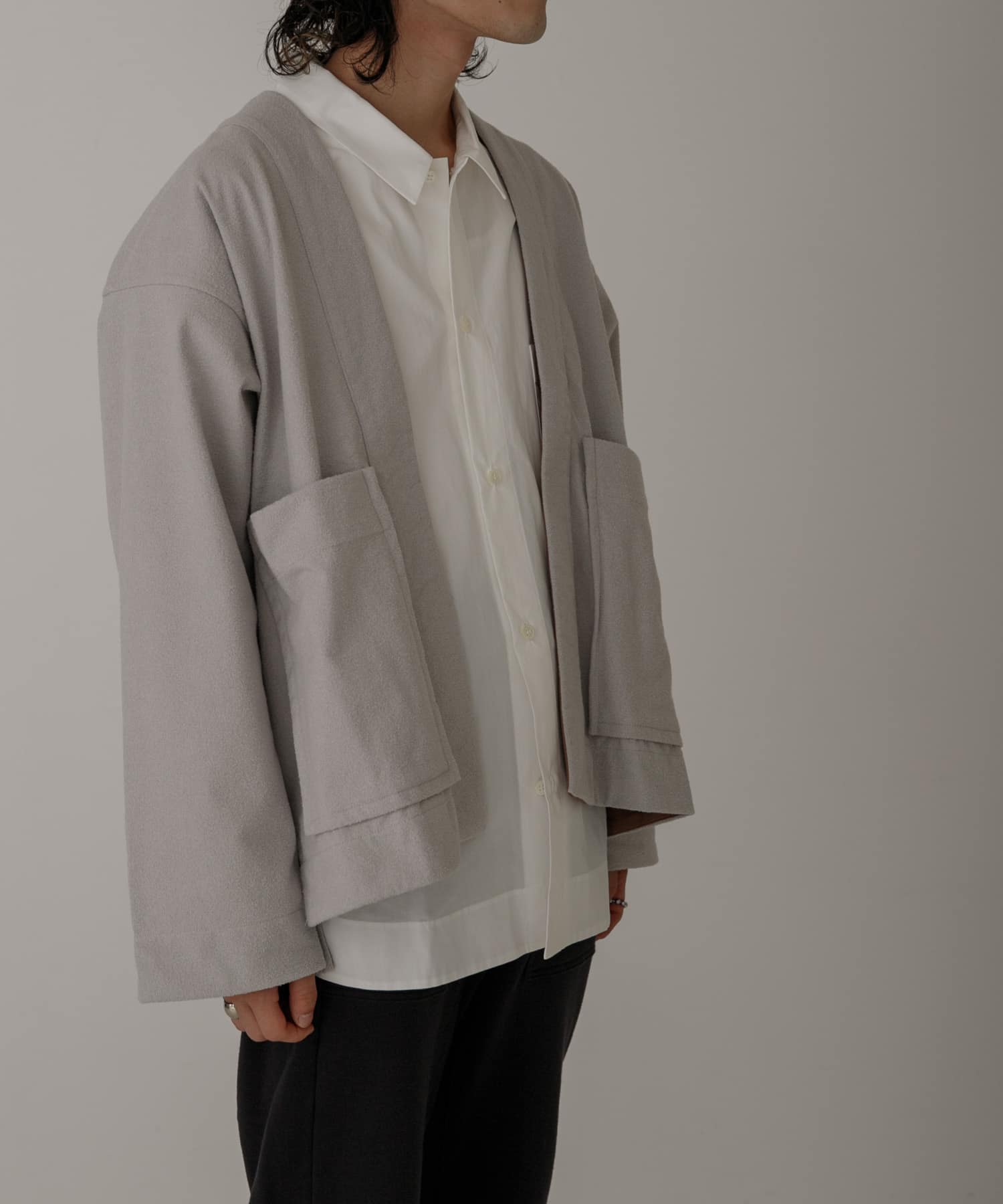 Arce　ドテラジャケット GRAY FREE