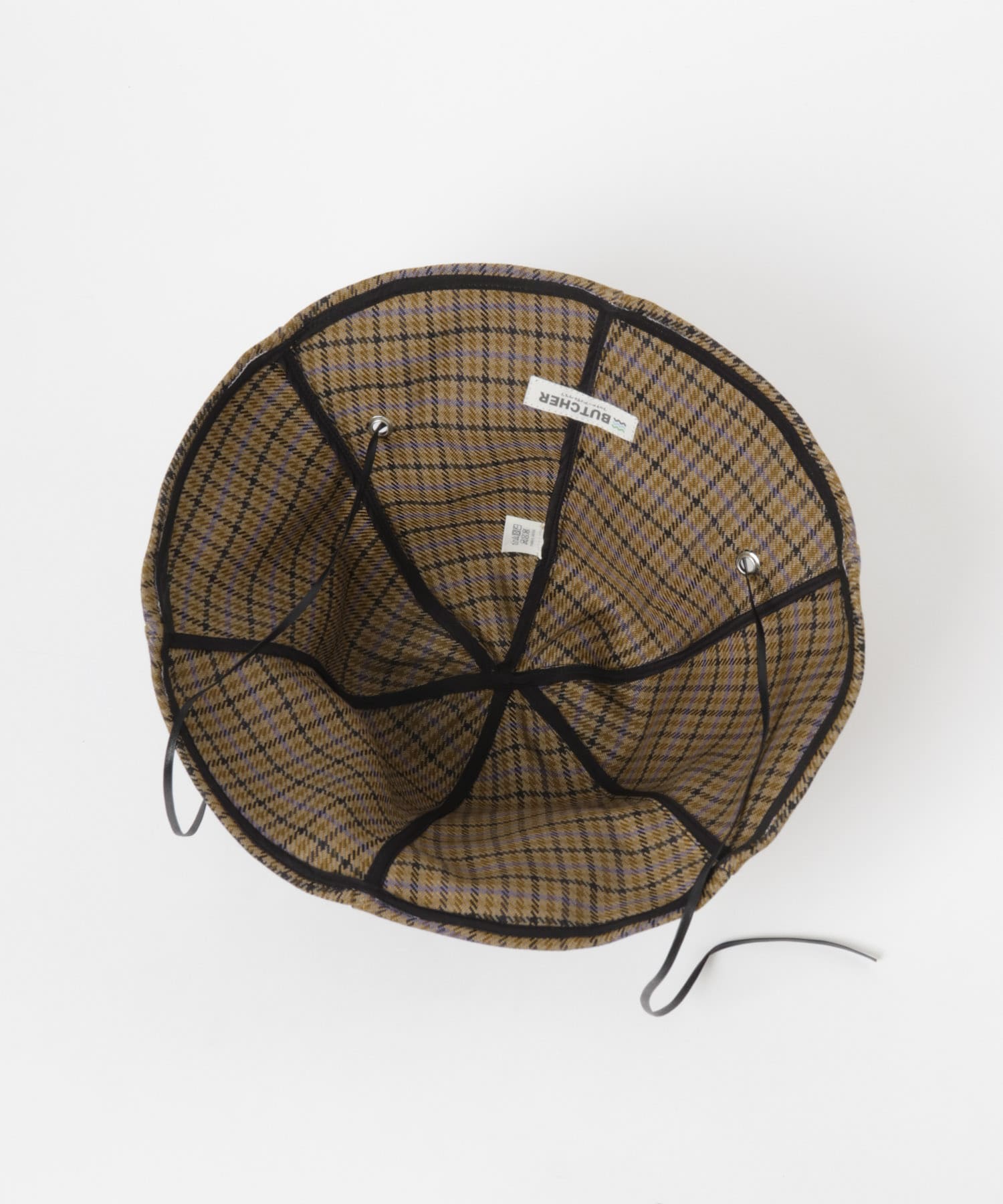 ブッチャーアシモトクラブ　JACKET TULIP HAT BROWN FREE
