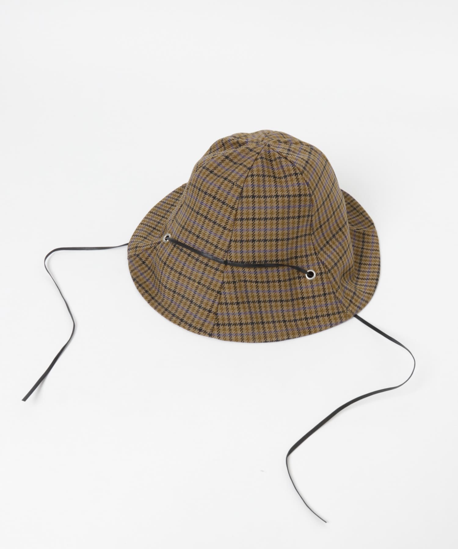 ブッチャーアシモトクラブ　JACKET TULIP HAT BROWN FREE