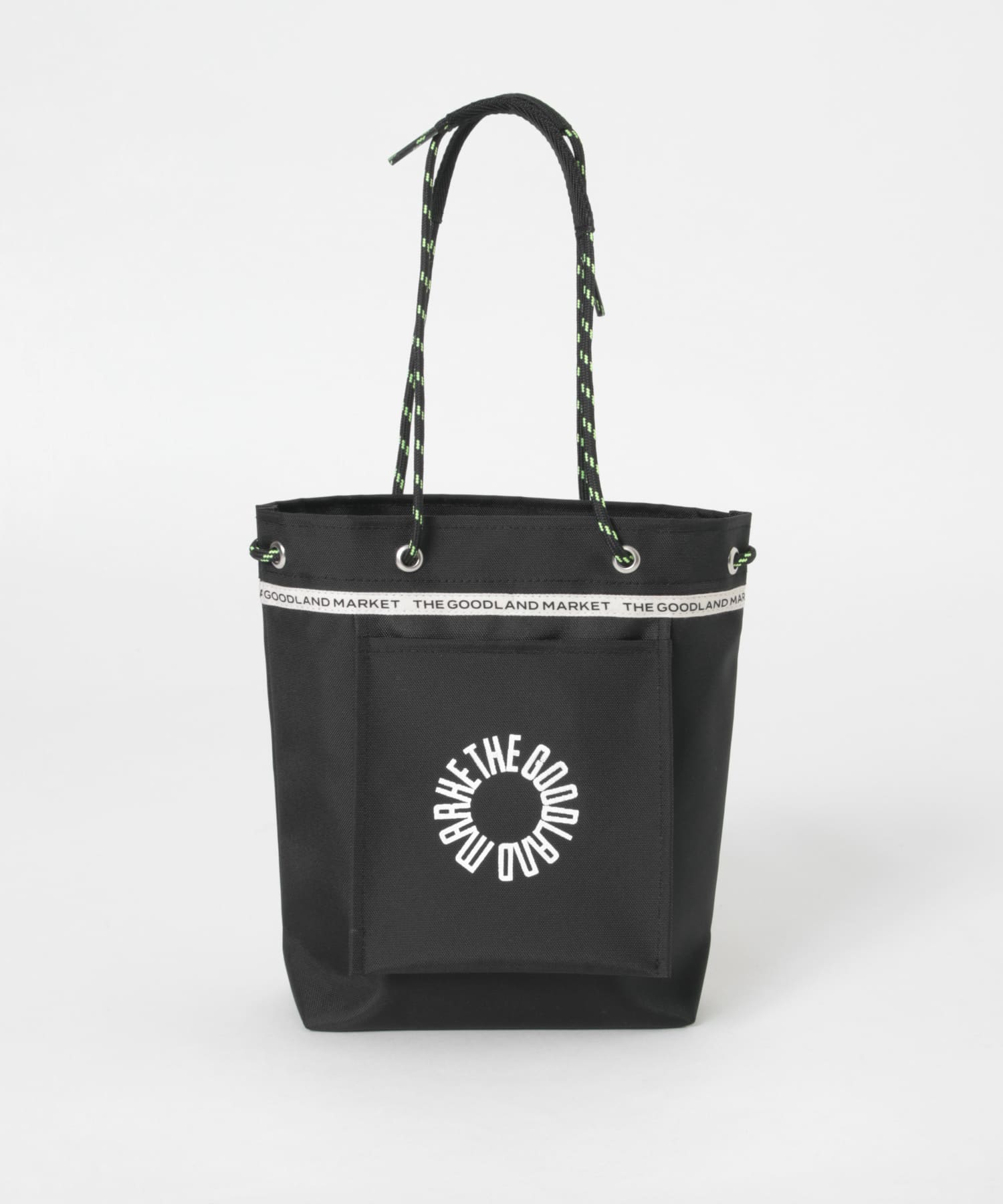 『別注』ブッチャーアシモトクラブ×TGM　酒BAG BLKxYEL FREE