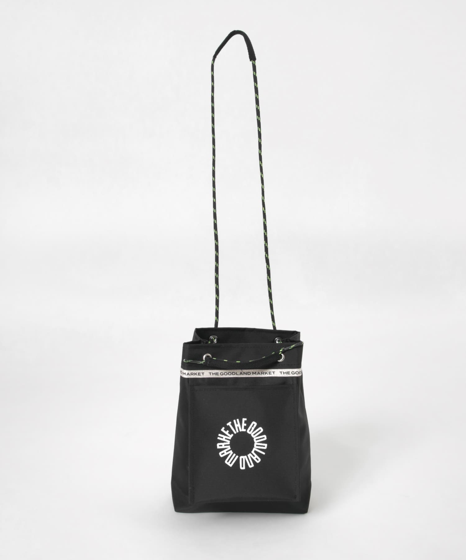『別注』ブッチャーアシモトクラブ×TGM　酒BAG BLKxYEL FREE
