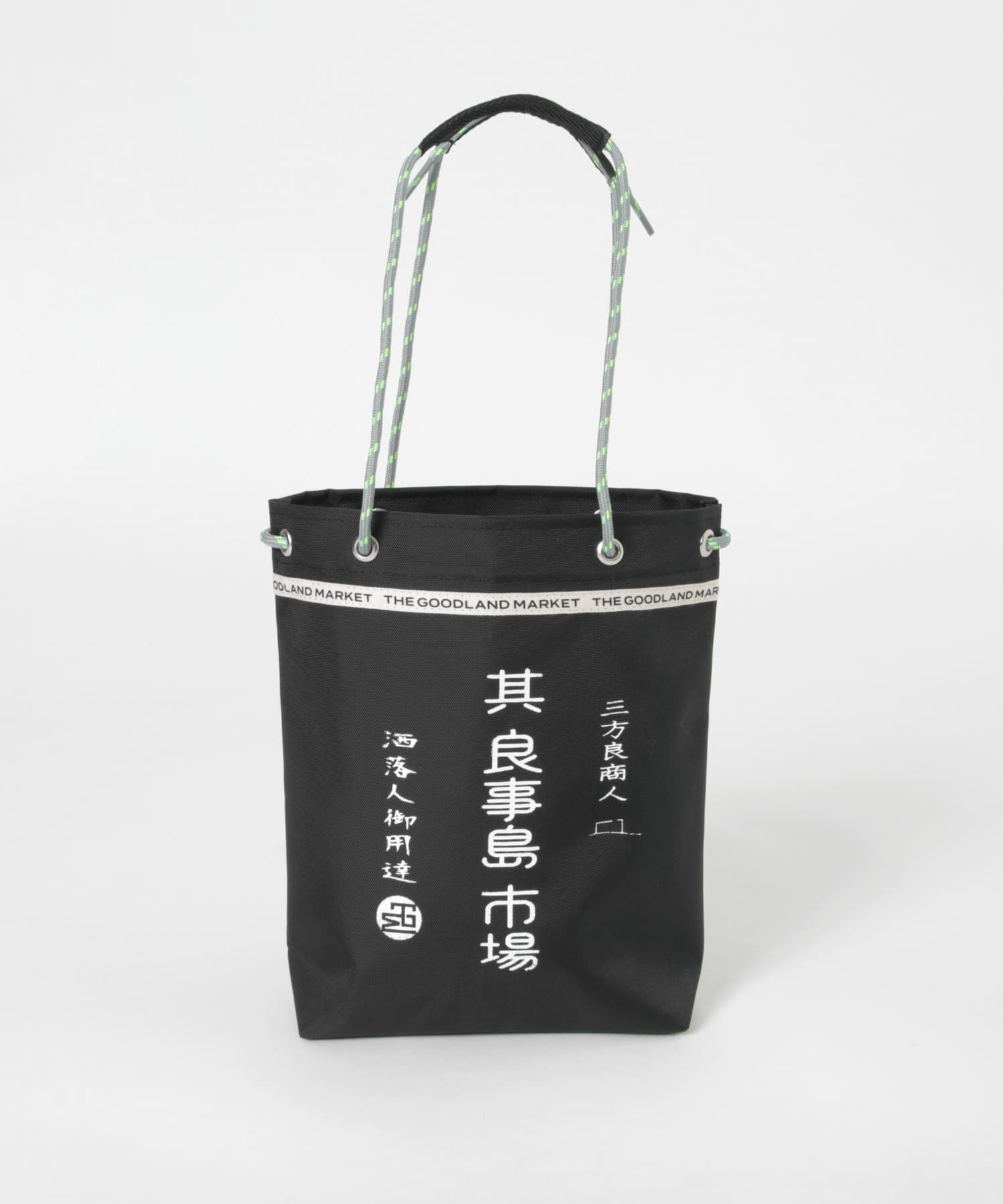 『別注』ブッチャーアシモトクラブ×TGM　酒BAG GRYxGRN FREE