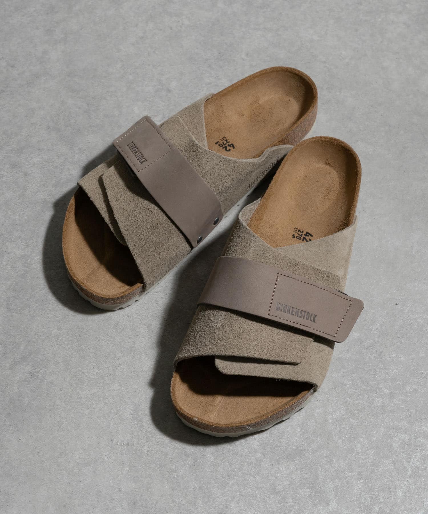 BIRKENSTOCK　KYOTO TAUPE (regular) TAUPE 40