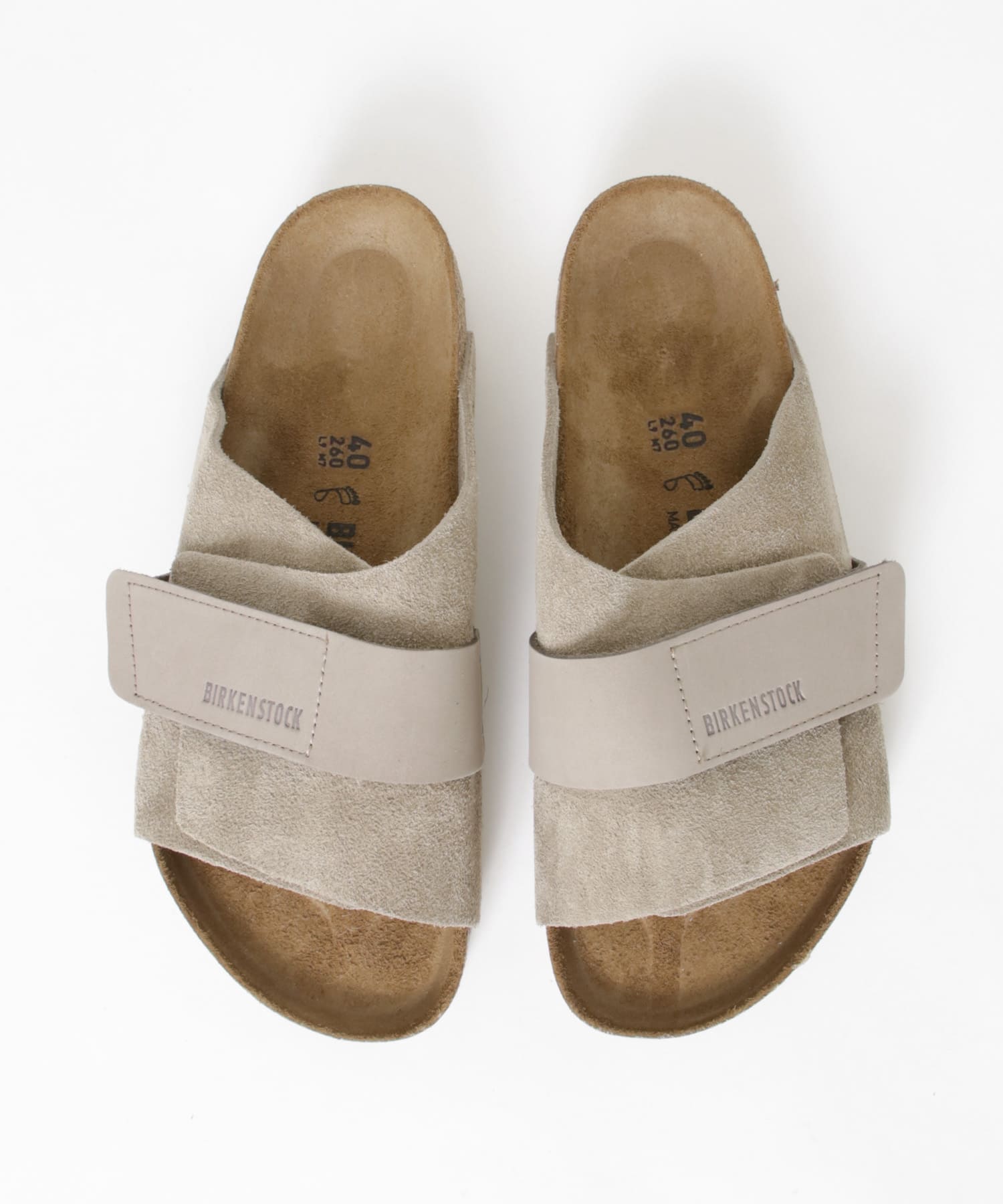 BIRKENSTOCK　KYOTO TAUPE (regular) TAUPE 40
