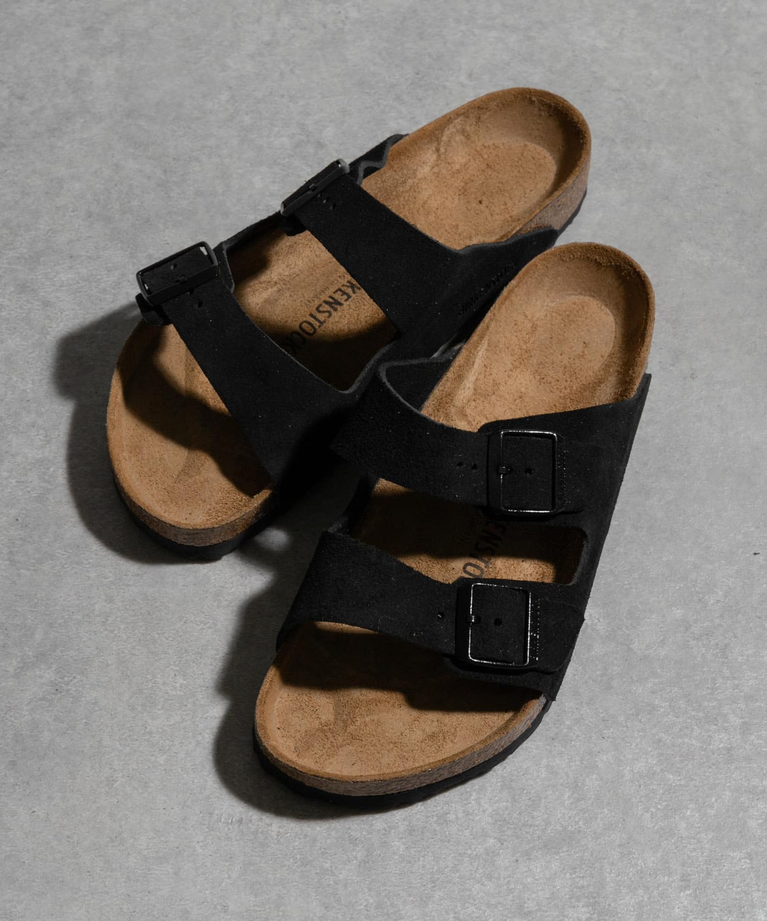 BIRKENSTOCK　ARIZONA SUEDE BLACK (regular)