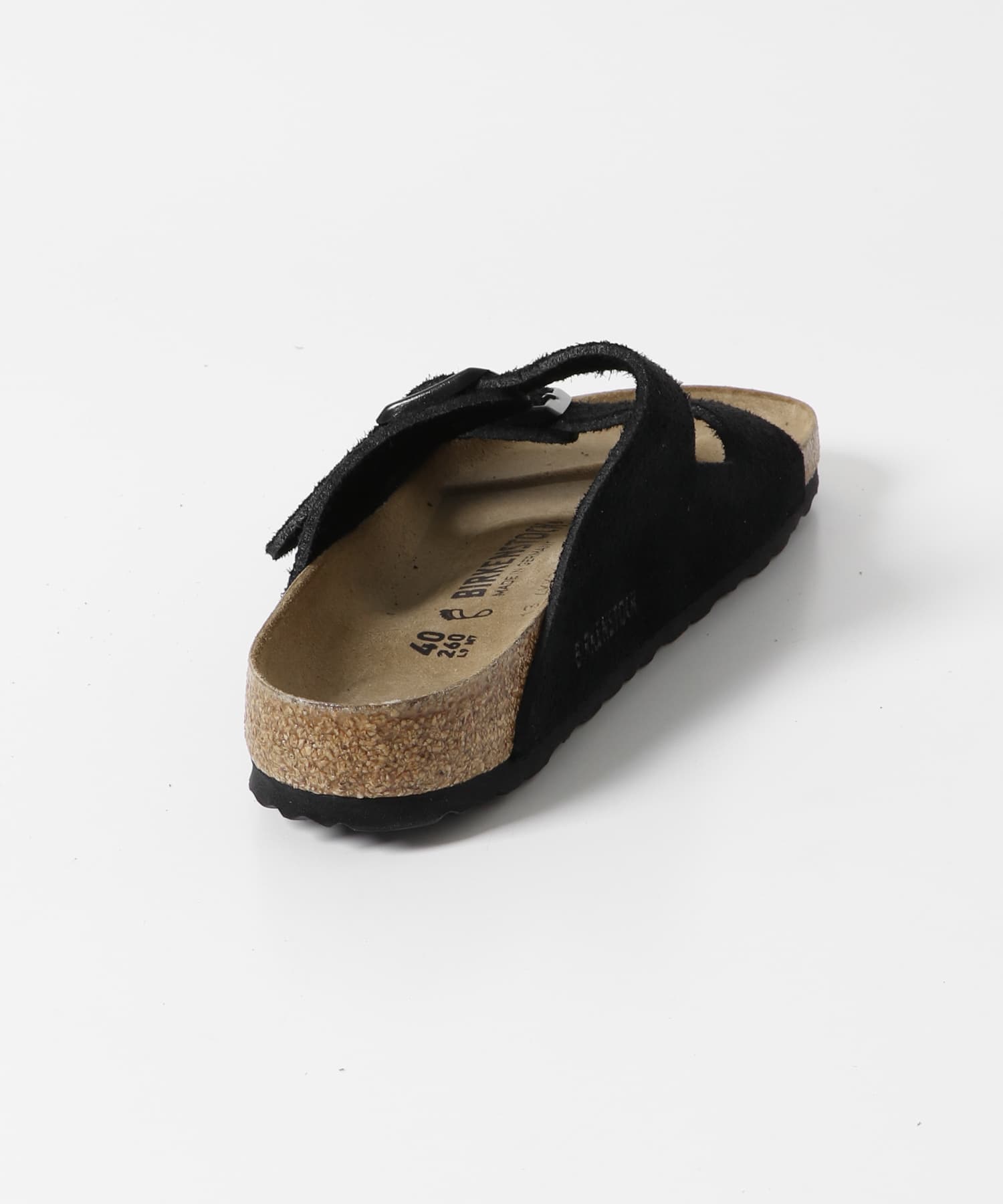 BIRKENSTOCK　ARIZONA SUEDE BLACK (regular) BLACK 40