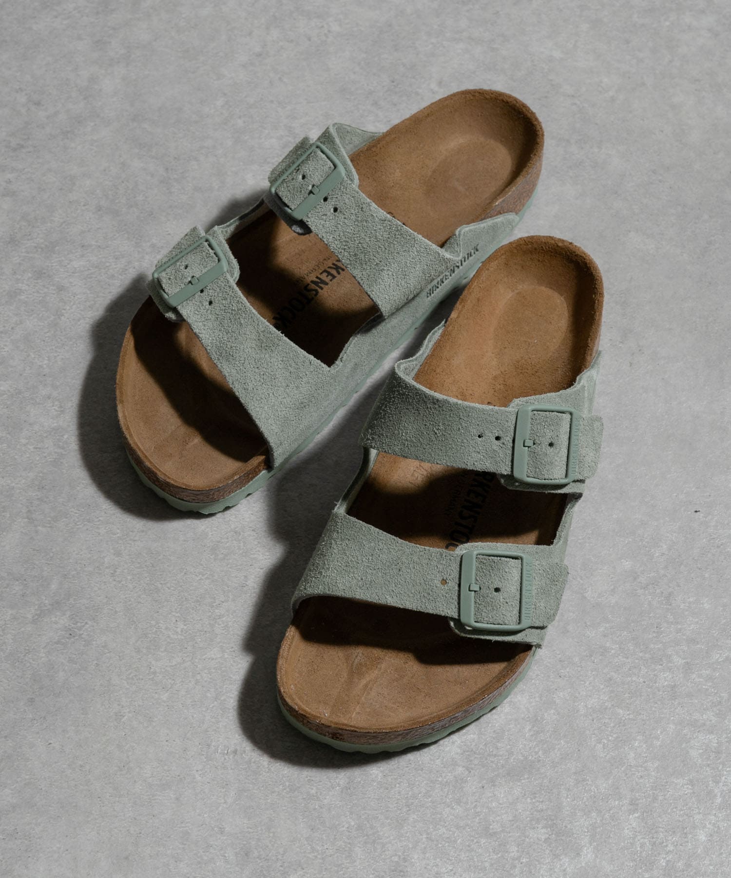 BIRKENSTOCK　ARIZONA SUEDE PURE SAGE (regular)
