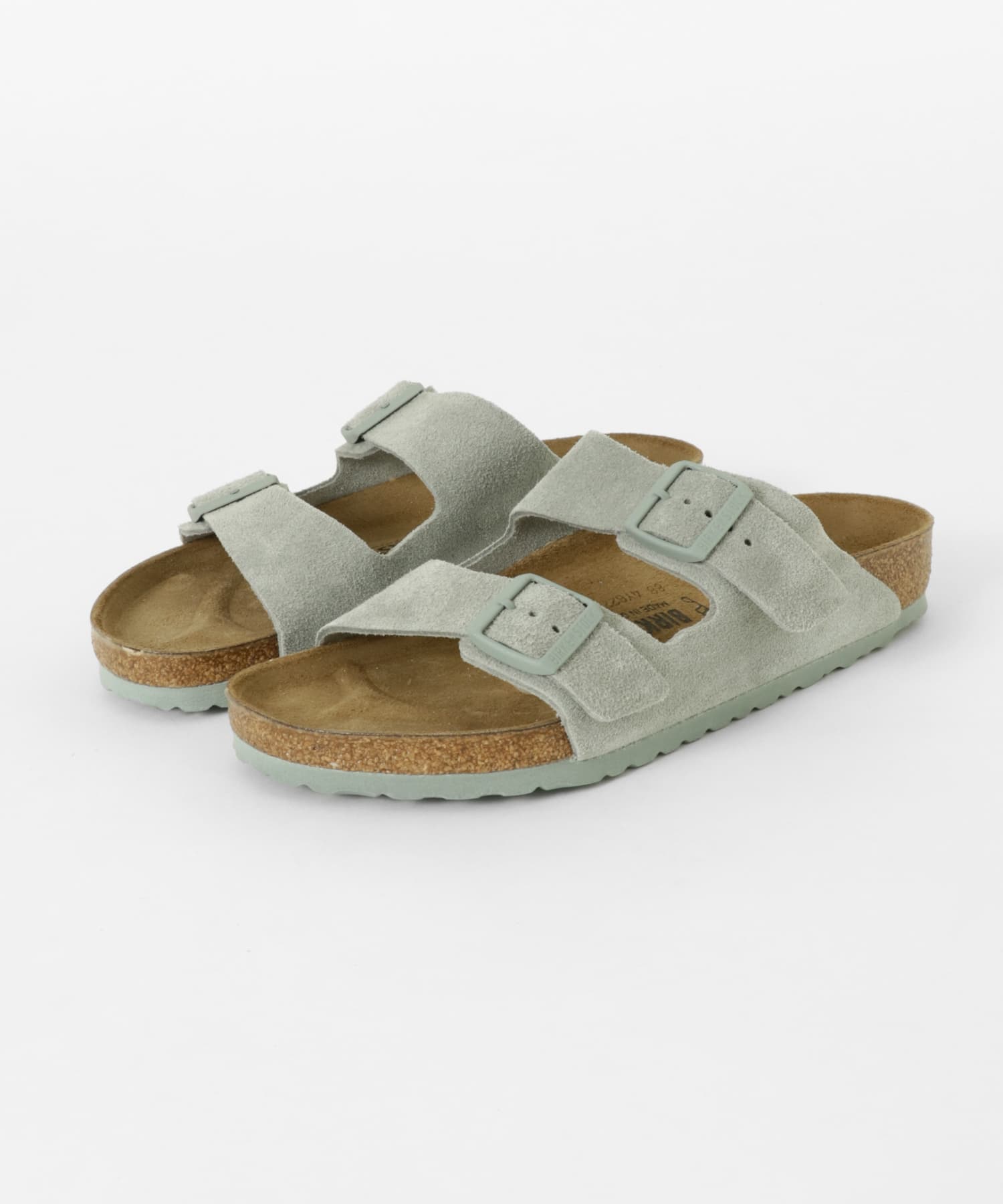 BIRKENSTOCK ARIZONA SUEDE PURE SAGE (regular)(40 SAGE): シューズ