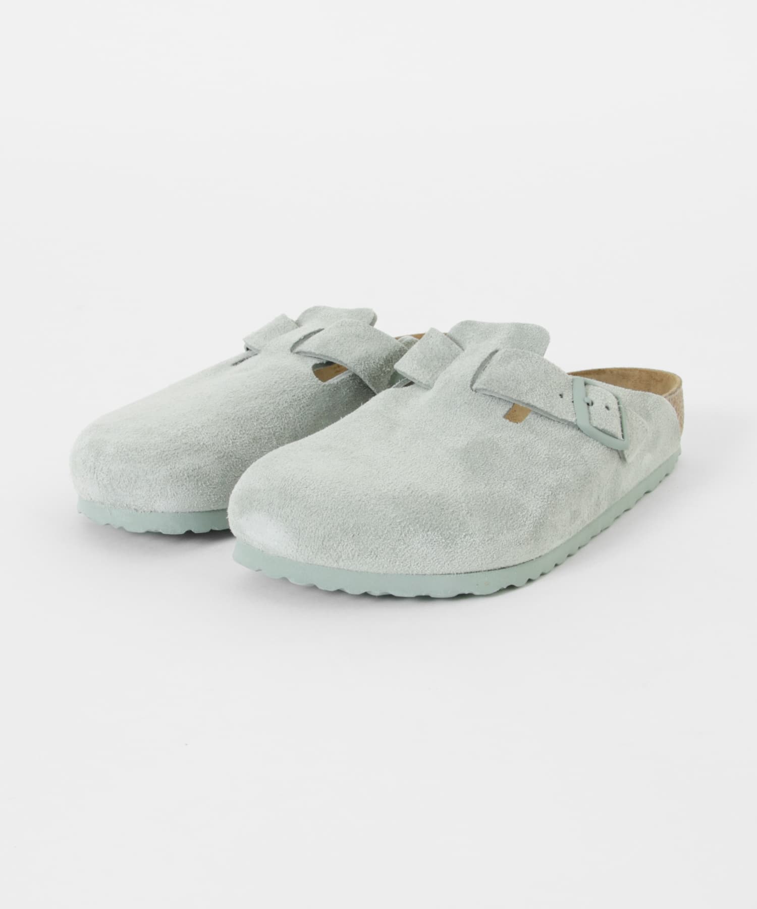 BIRKENSTOCK　BOSTON SUEDE SAGE-regular SAGE 40