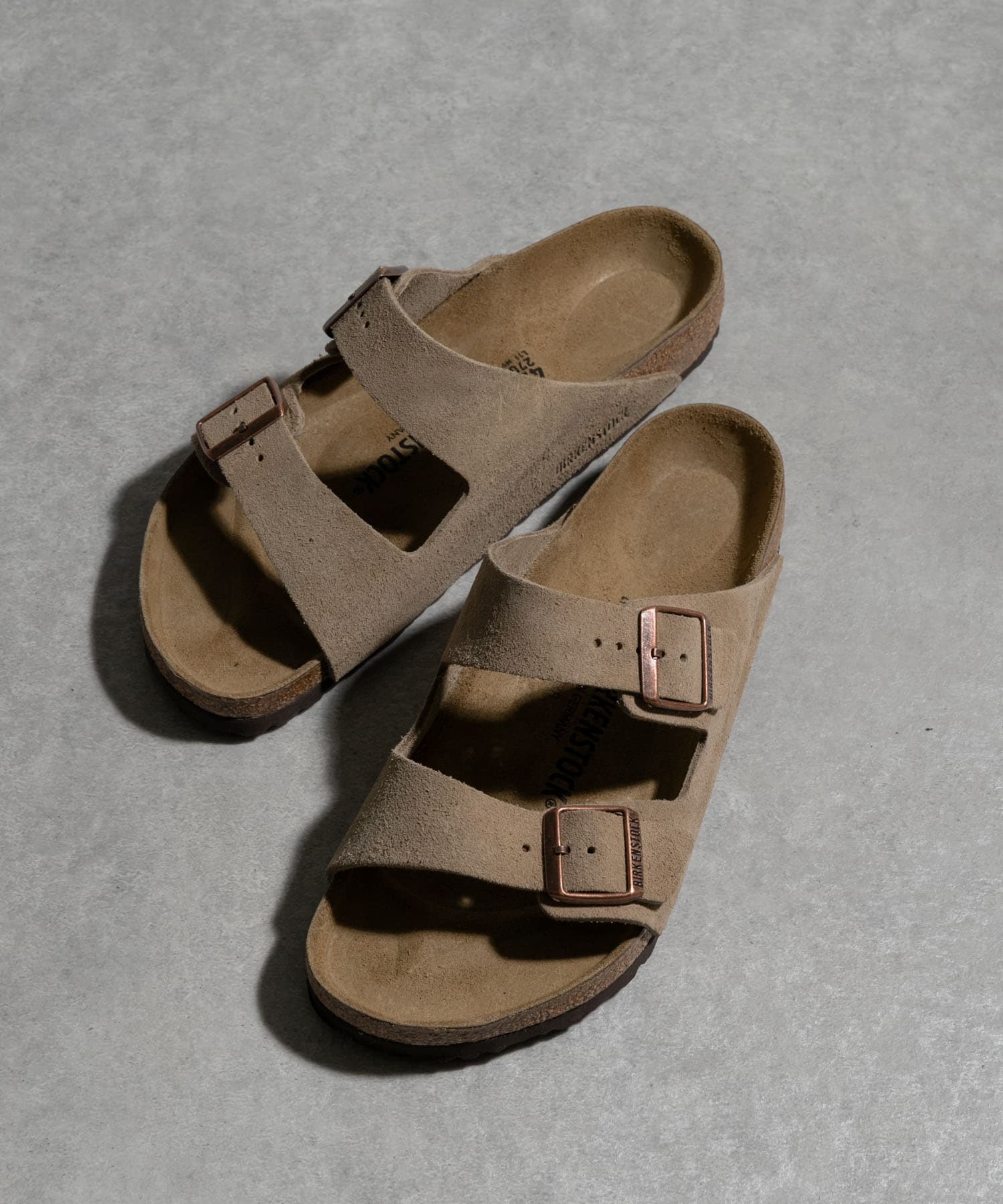 BIRKENSTOCK　ARIZONA SUEDE TAUPE (regular)