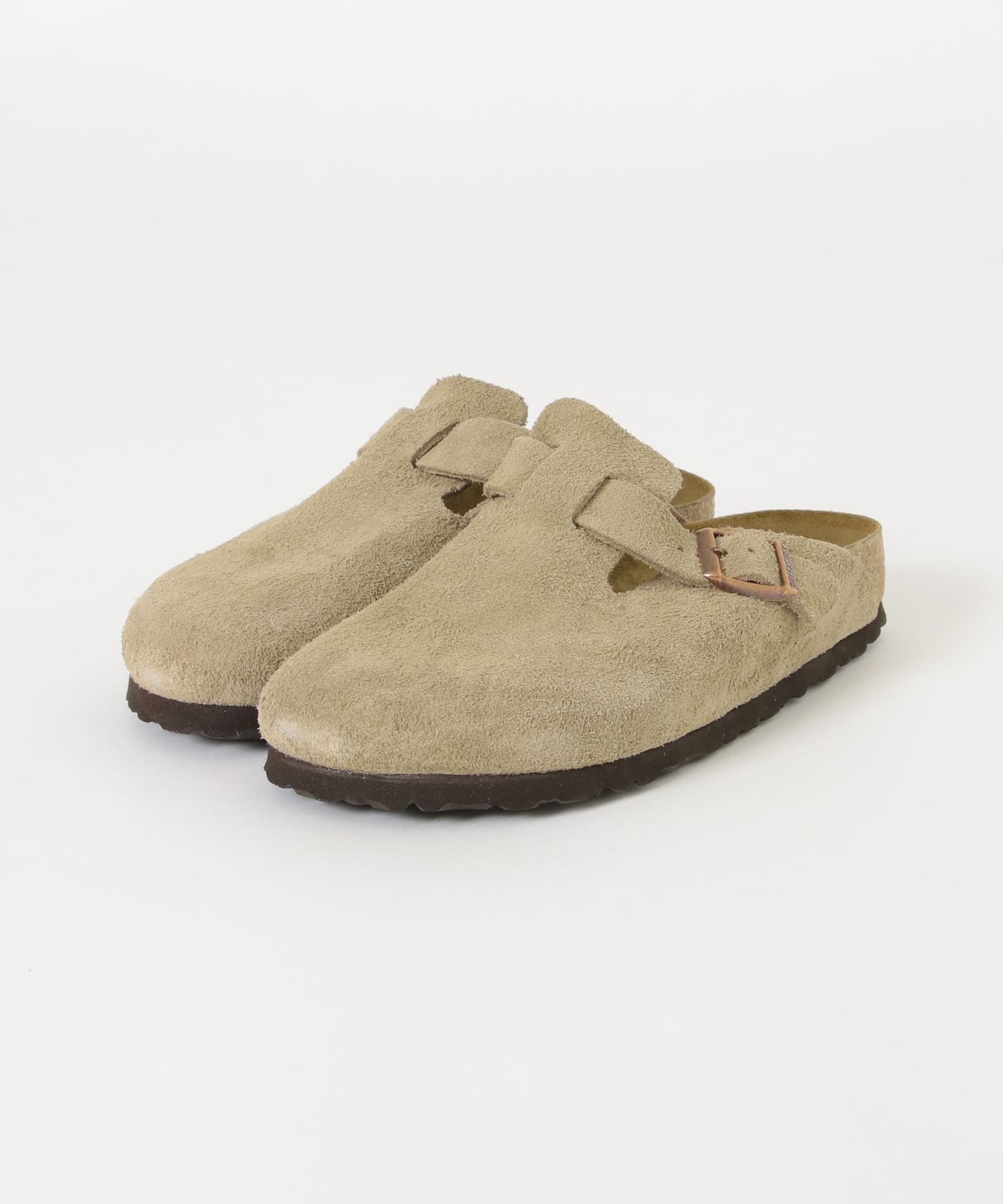 BIRKENSTOCK　BOSTON SUEDE TAUPE-narrow TAUPE 36