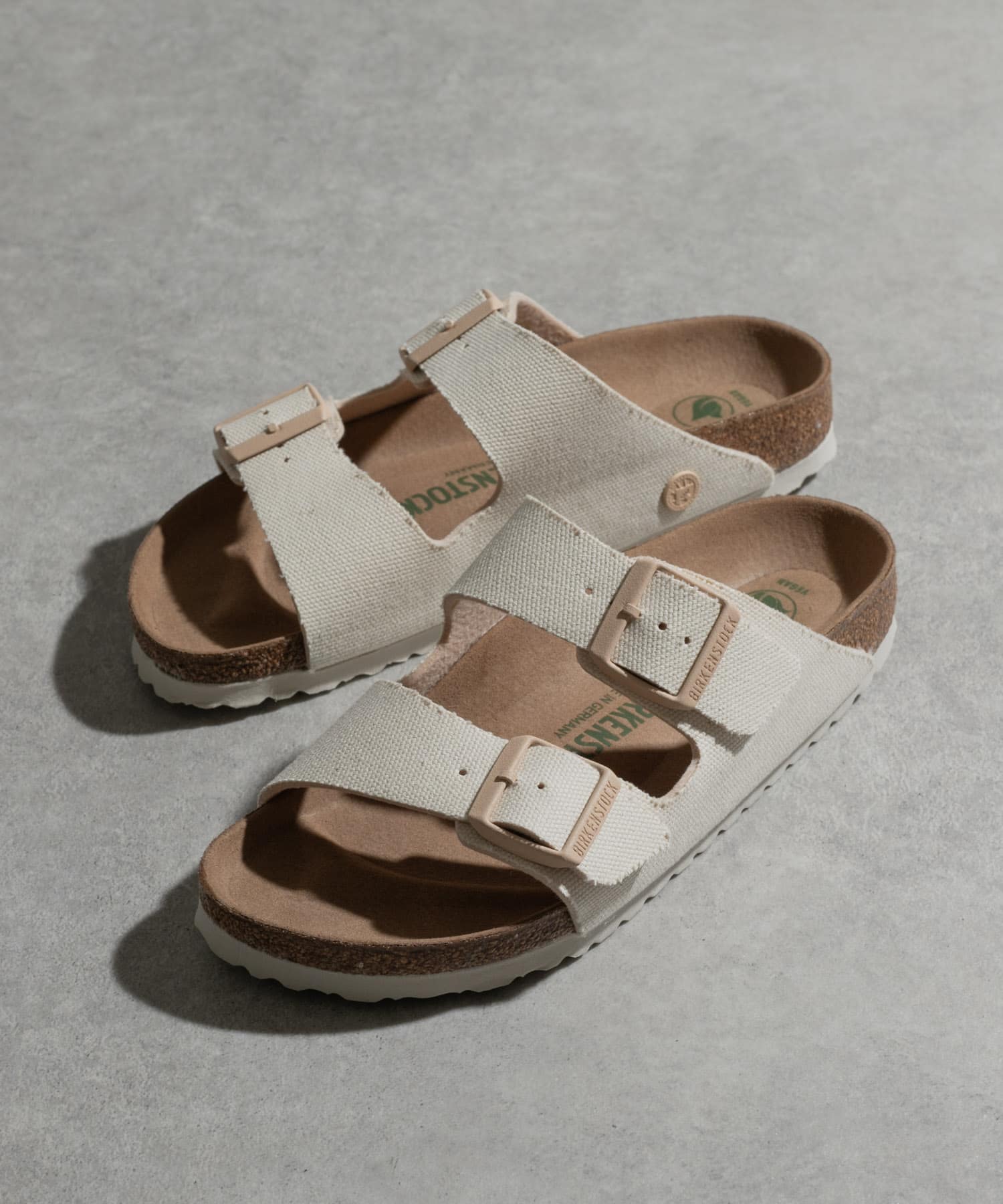 BIRKENSTOCK　ARIZONA vegan MEN Eggshell 40