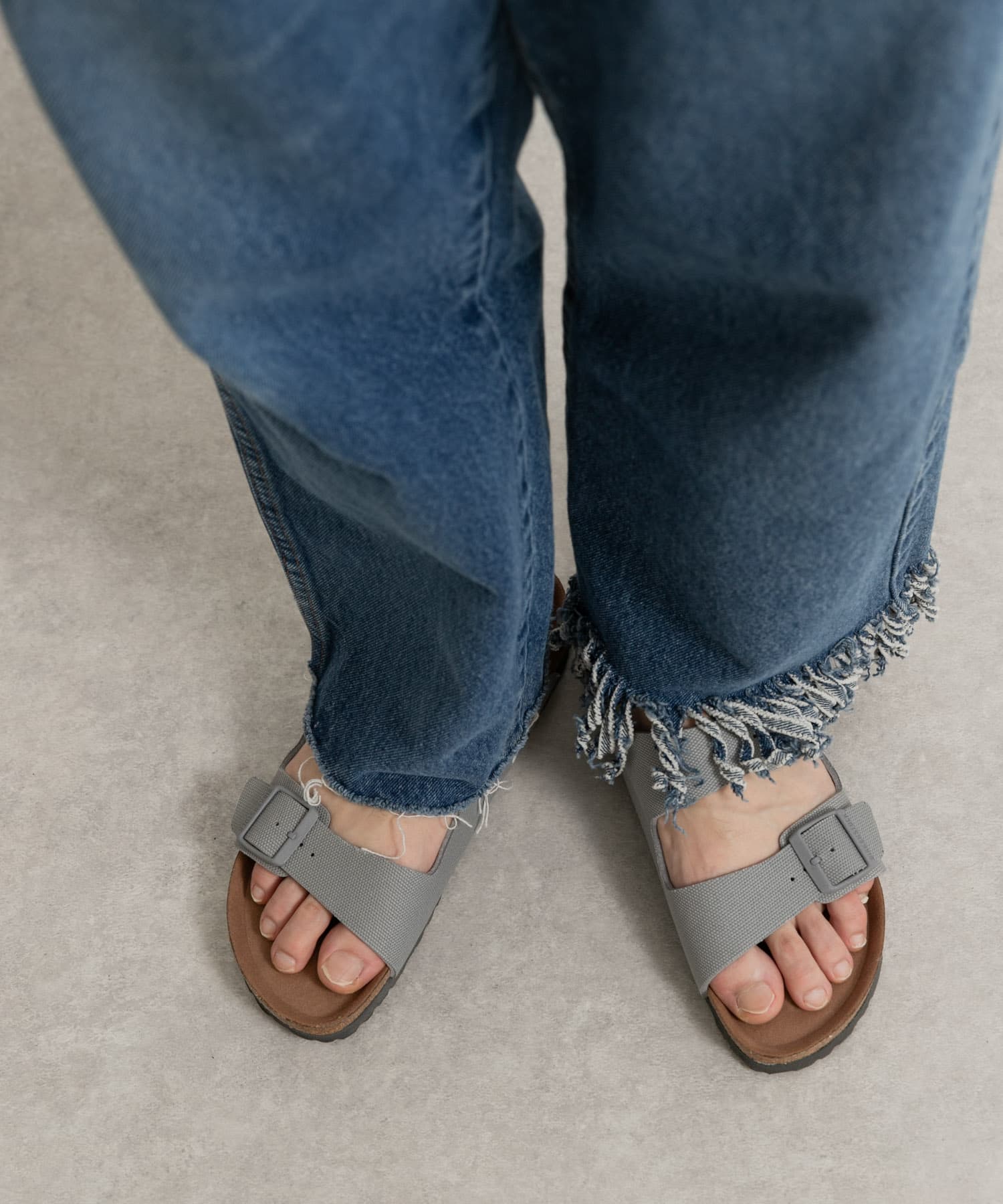 BIRKENSTOCK　ARIZONA vegan MEN Stone 40