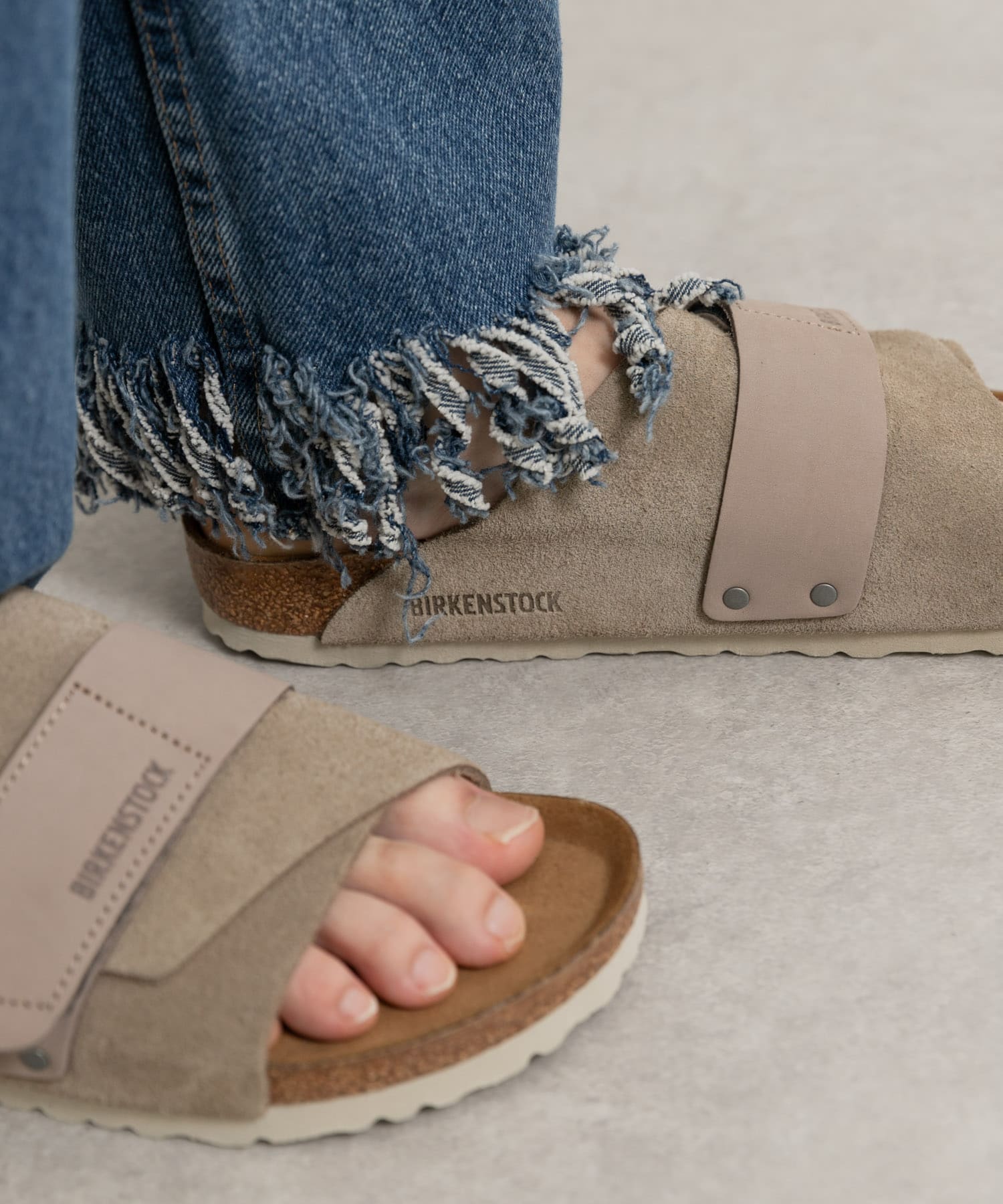 BIRKENSTOCK　KYOTO MEN Taupe 40