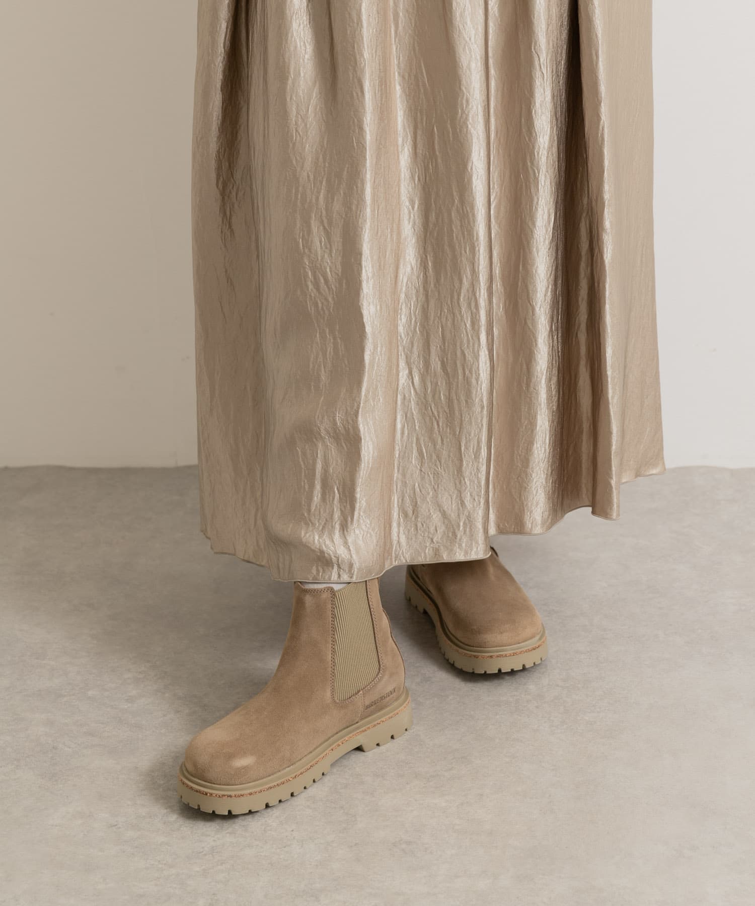 BIRKENSTOCK HIGHWOOD SLIP ON MID-W(36 TAUPE): シューズ｜URBAN