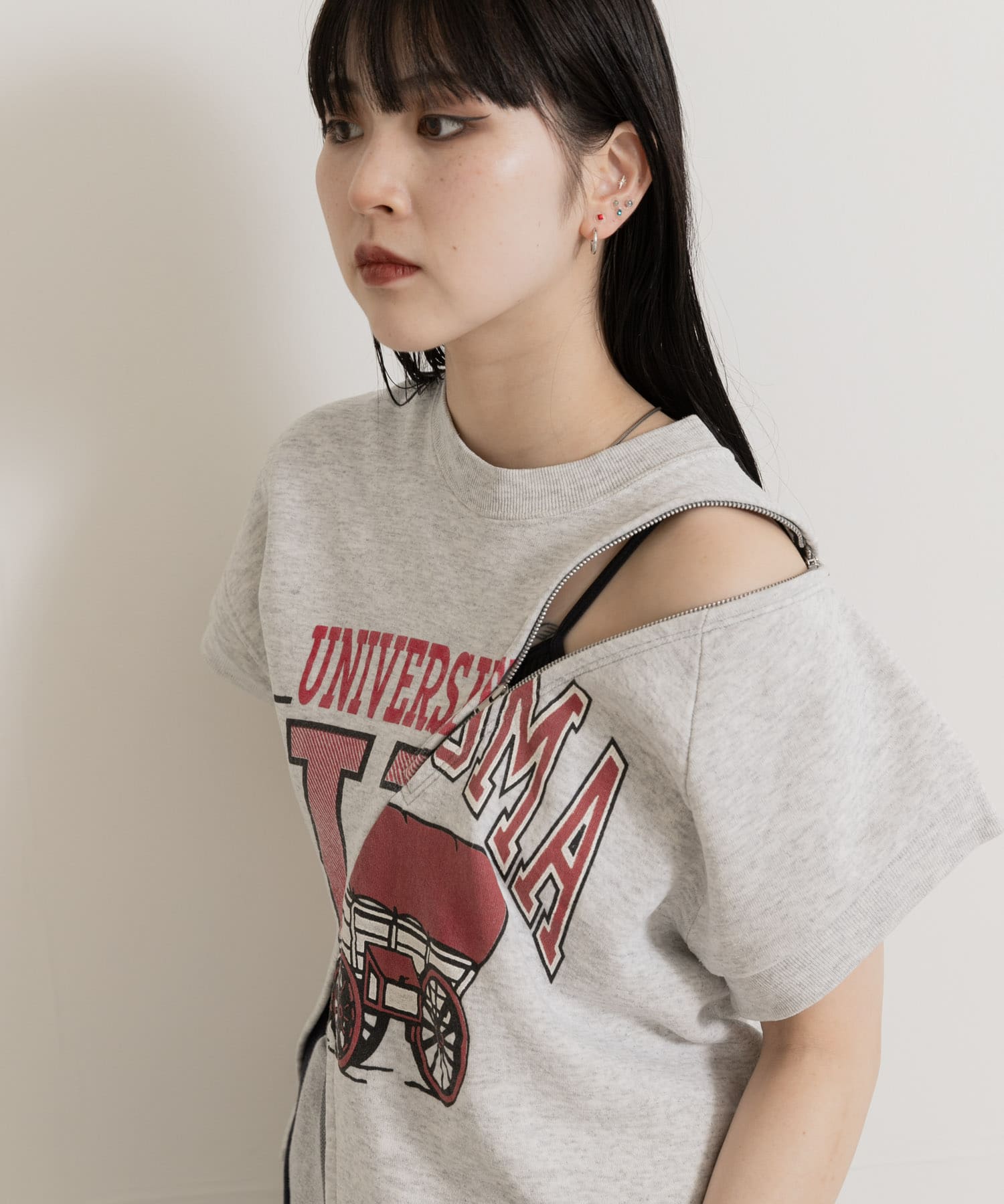 身長：156cm サイズ：Short