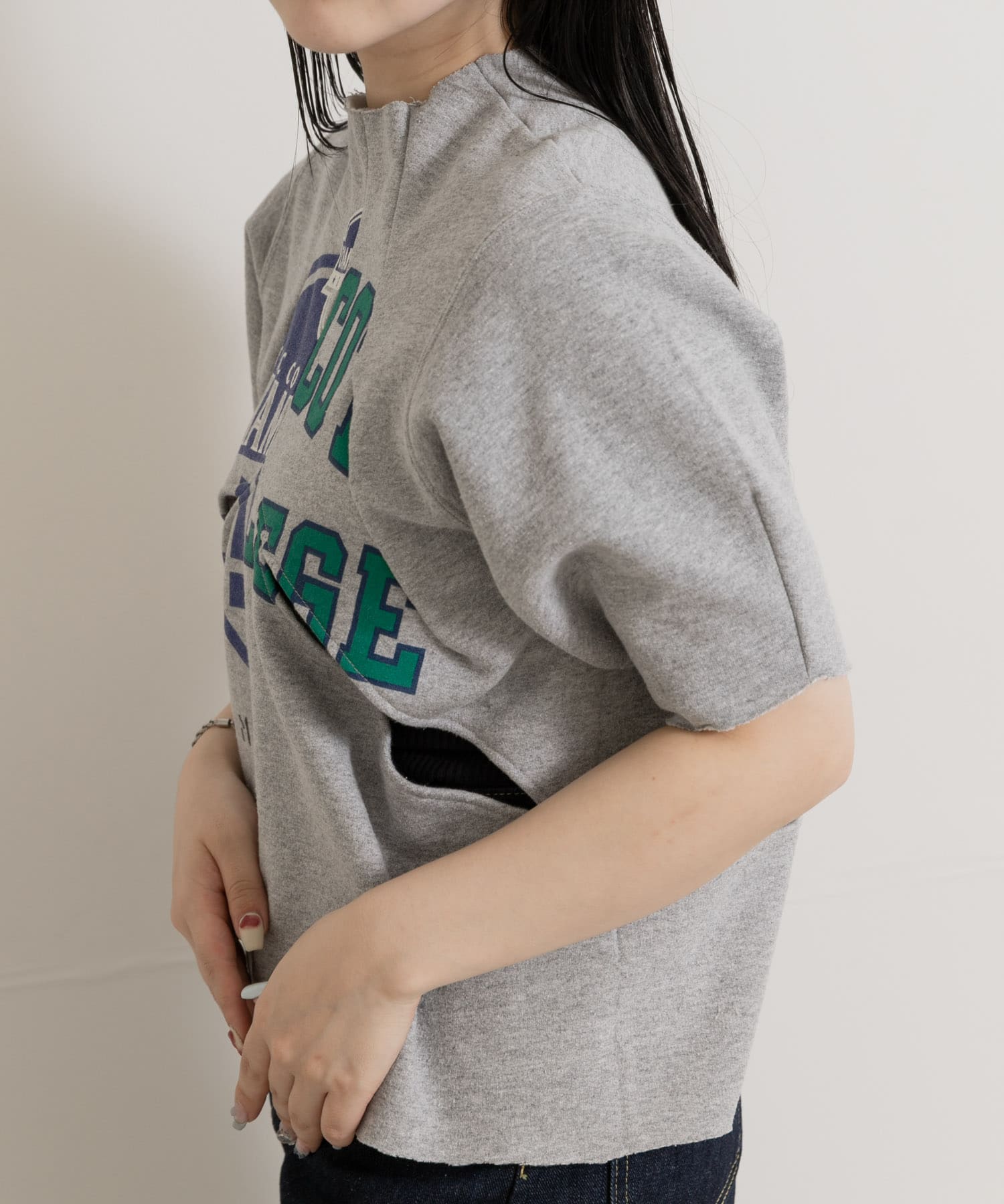 身長：156cm サイズ：Short