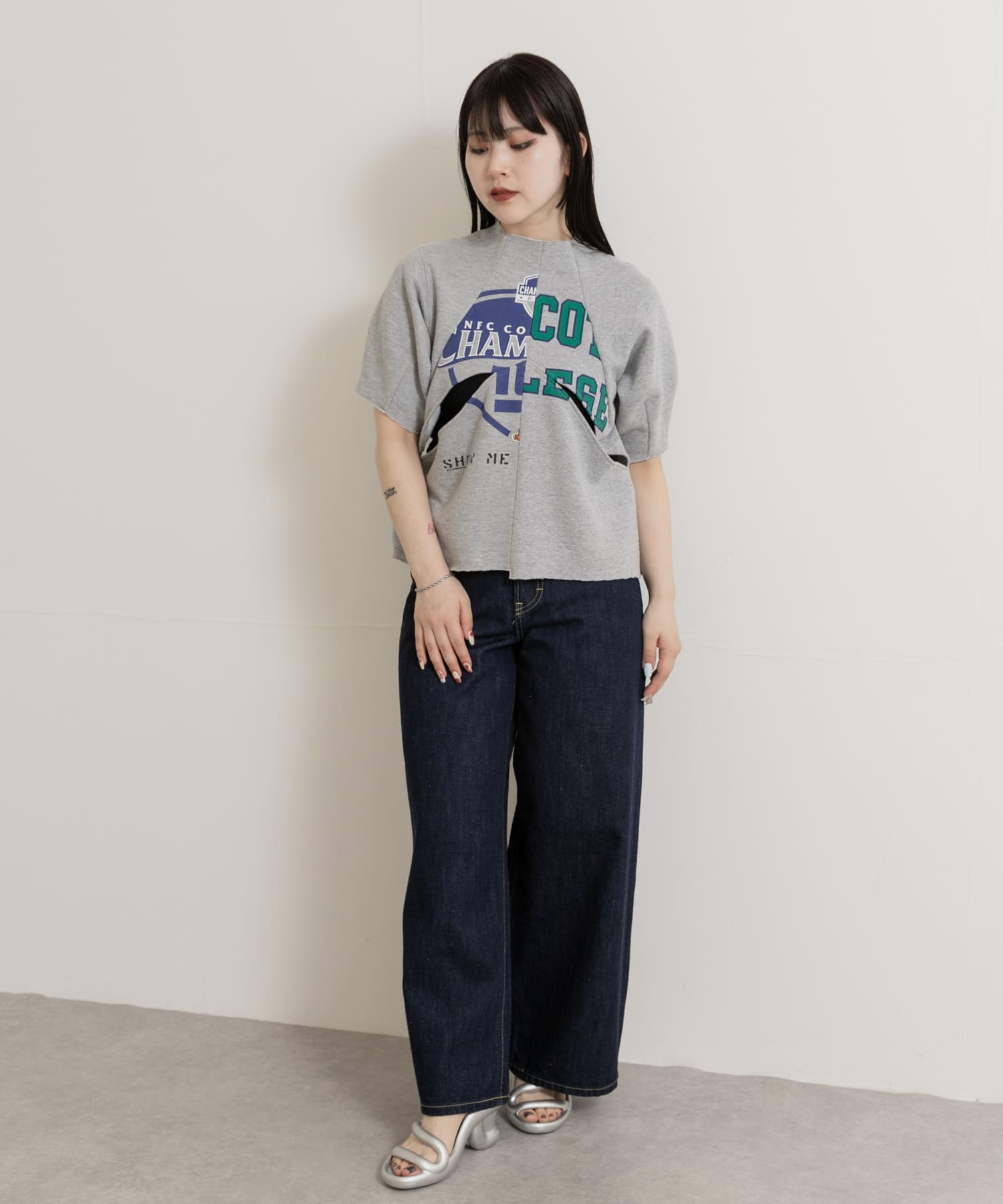 身長：156cm サイズ：Short