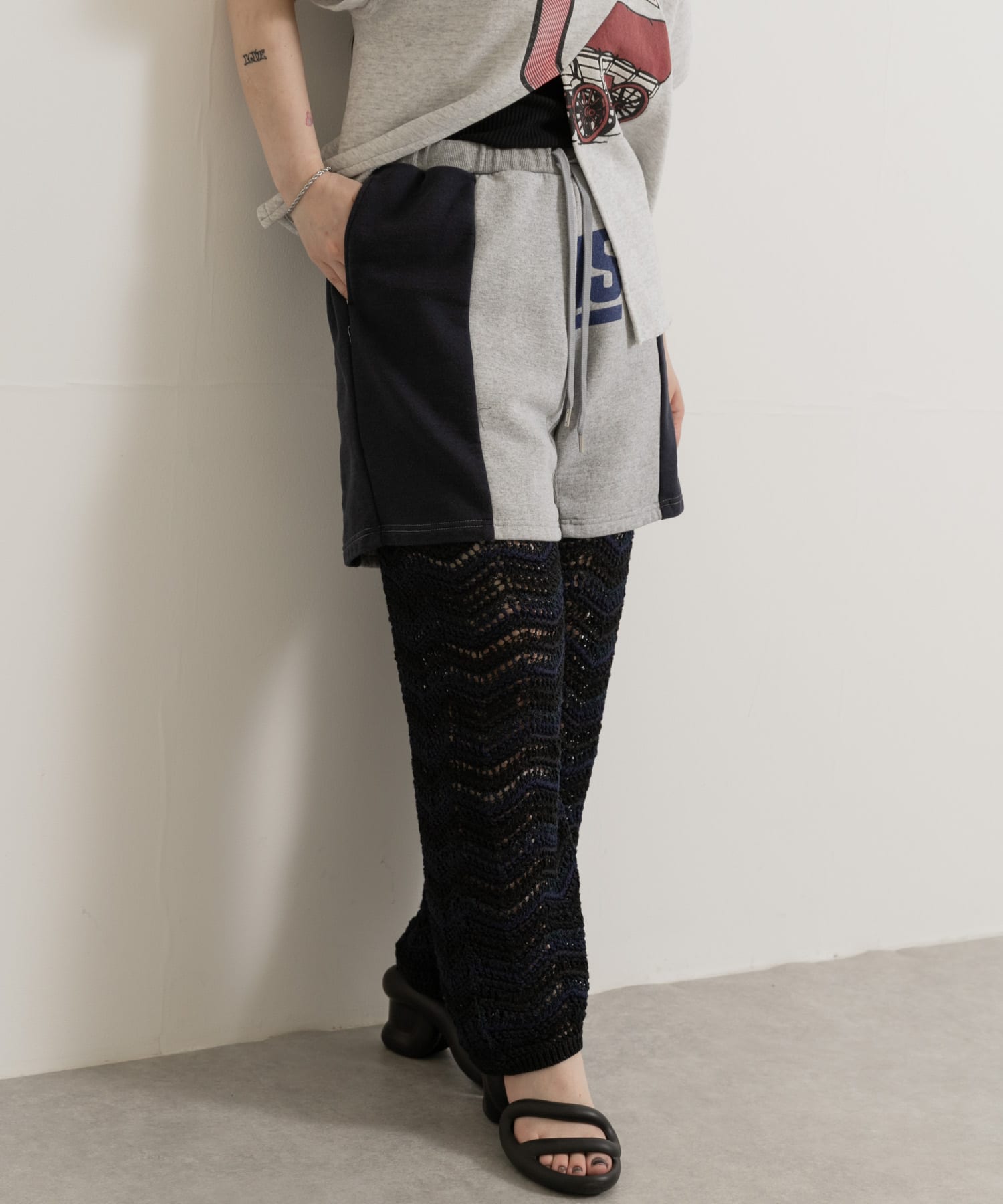 身長：156cm サイズ：one