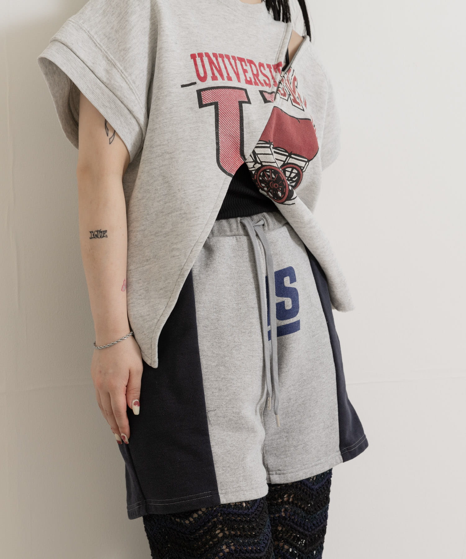 身長：156cm サイズ：one