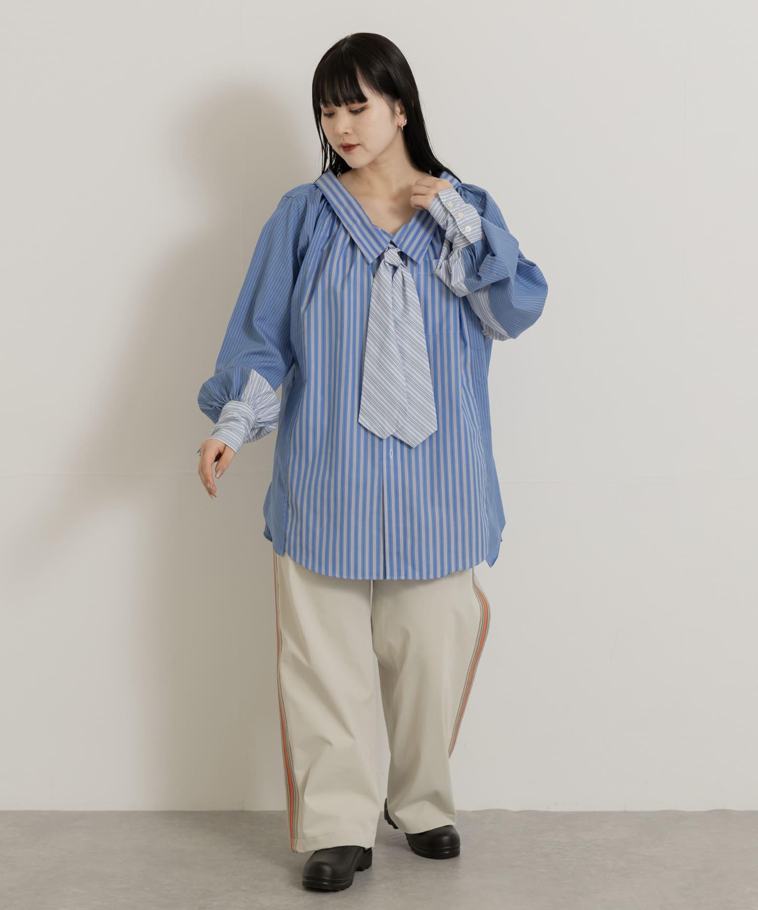 身長：156cm サイズ：one