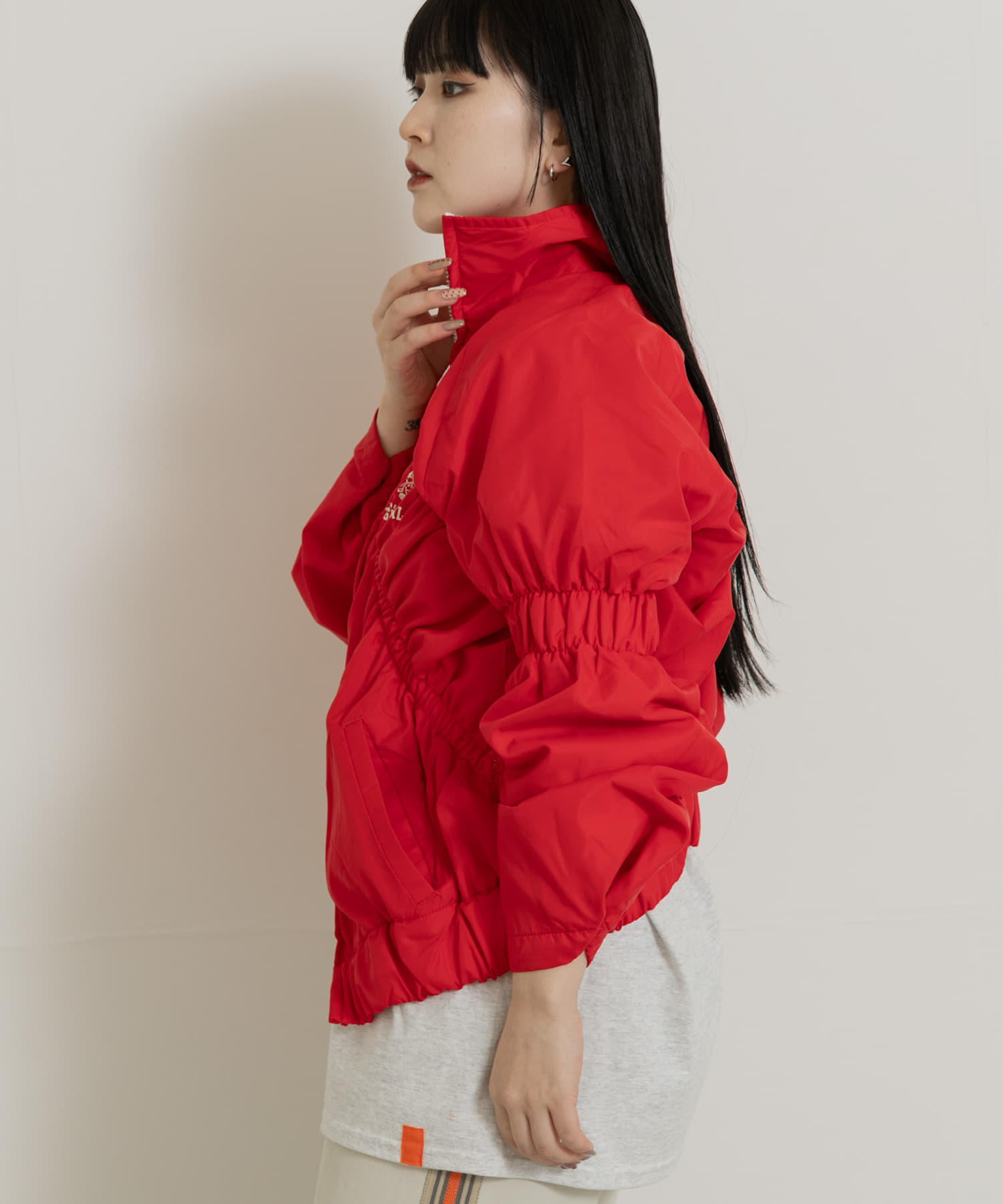 身長：156cm サイズ：one