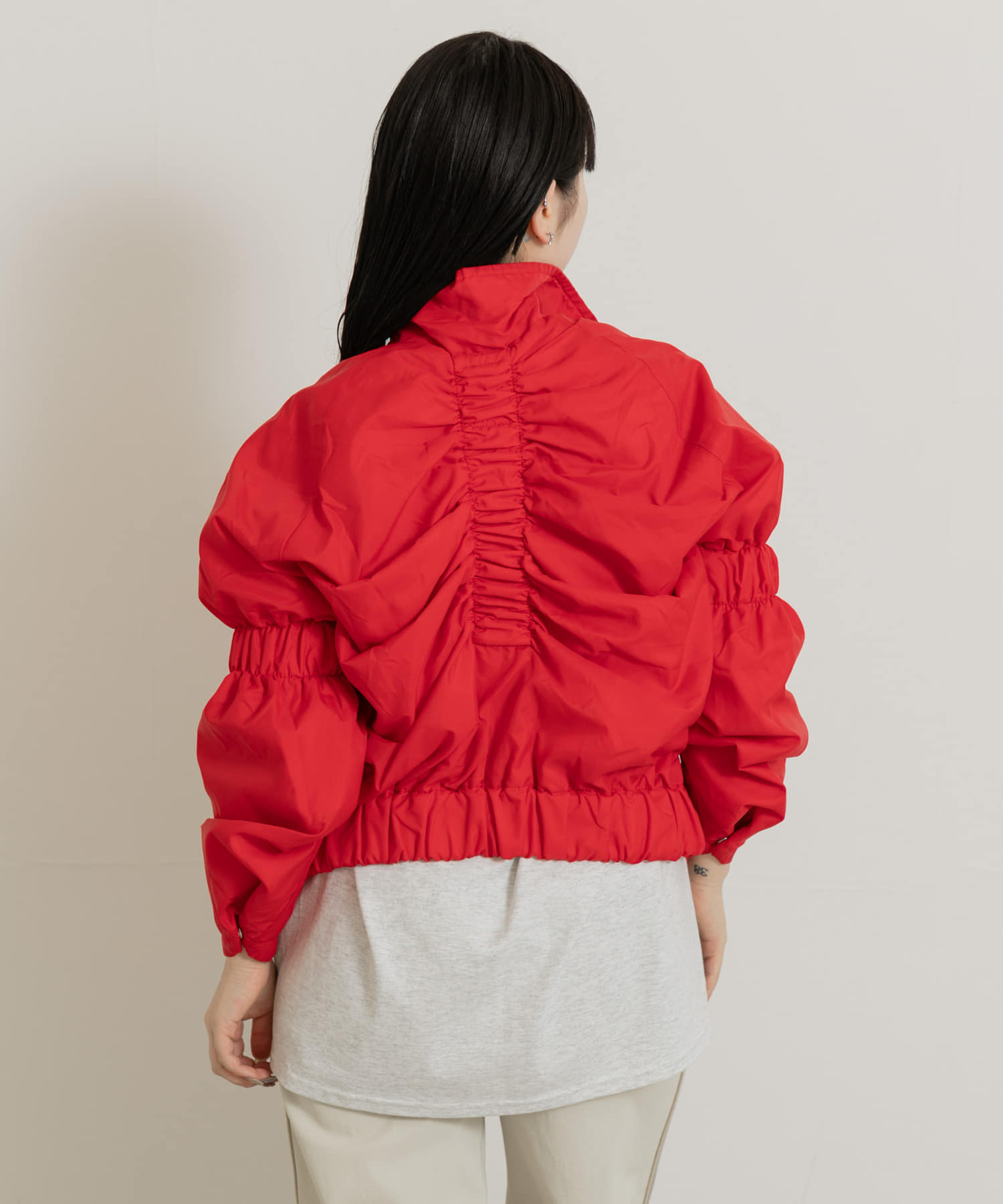 身長：156cm サイズ：one