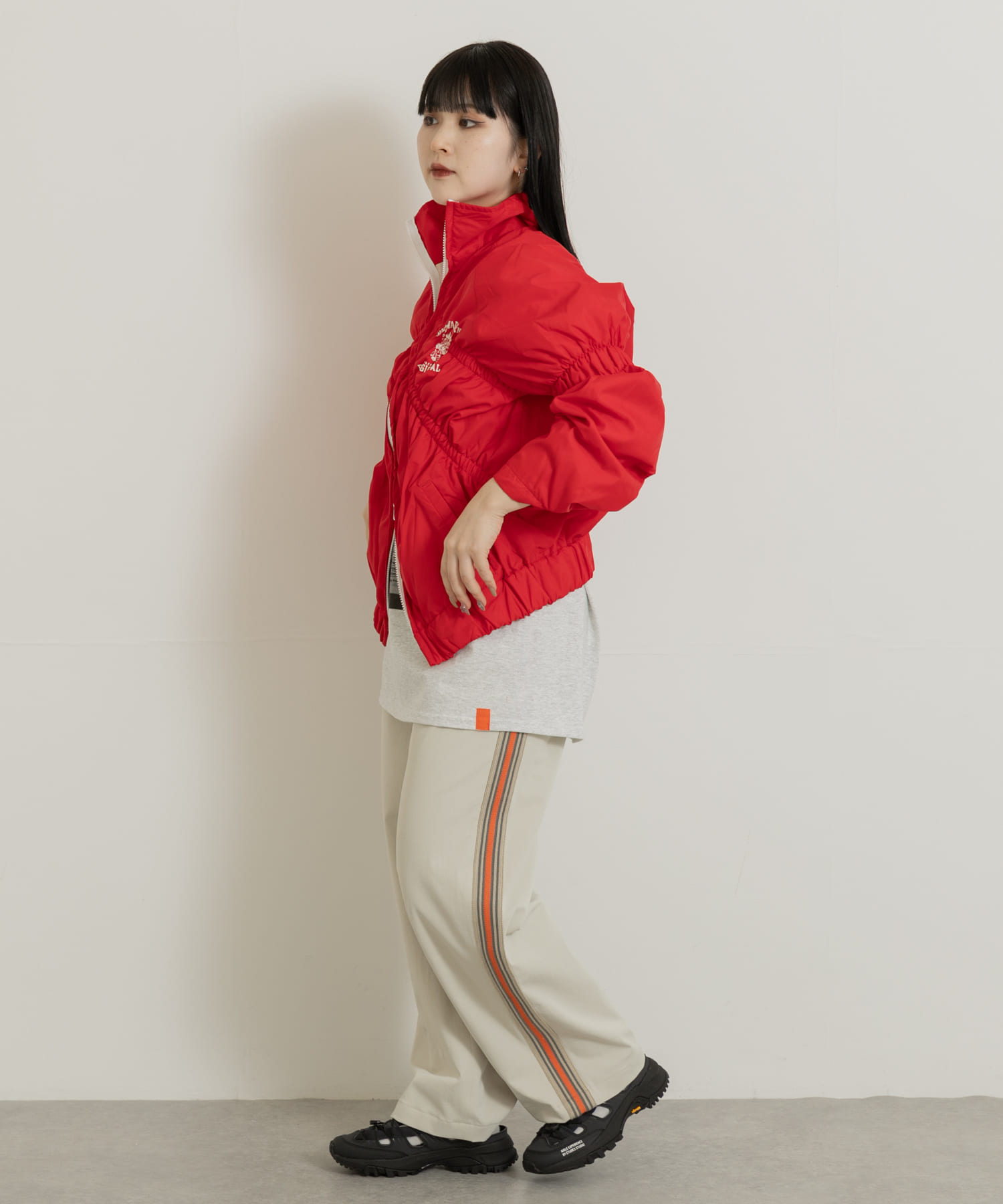 身長：156cm サイズ：one