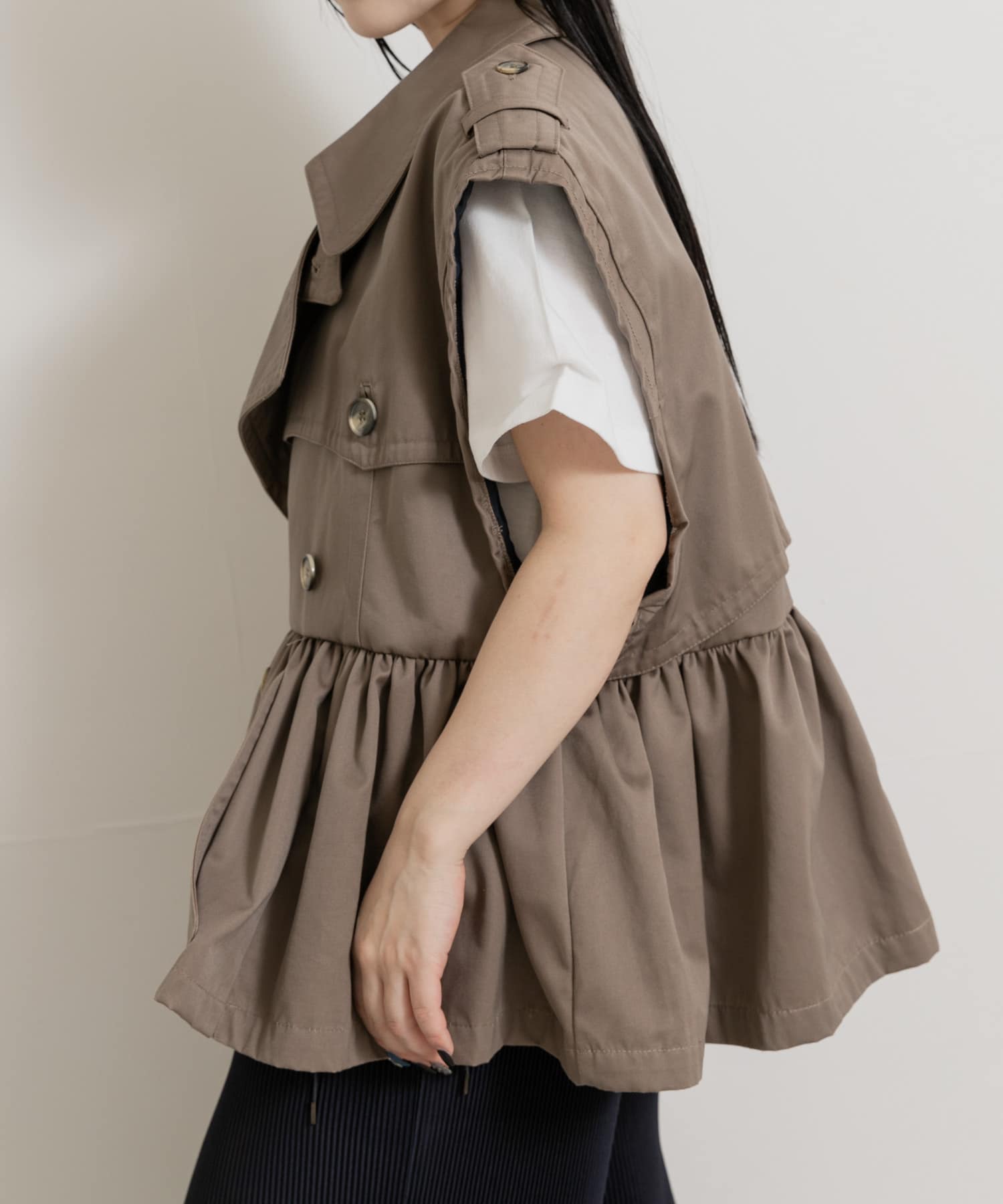 身長：156cm サイズ：one