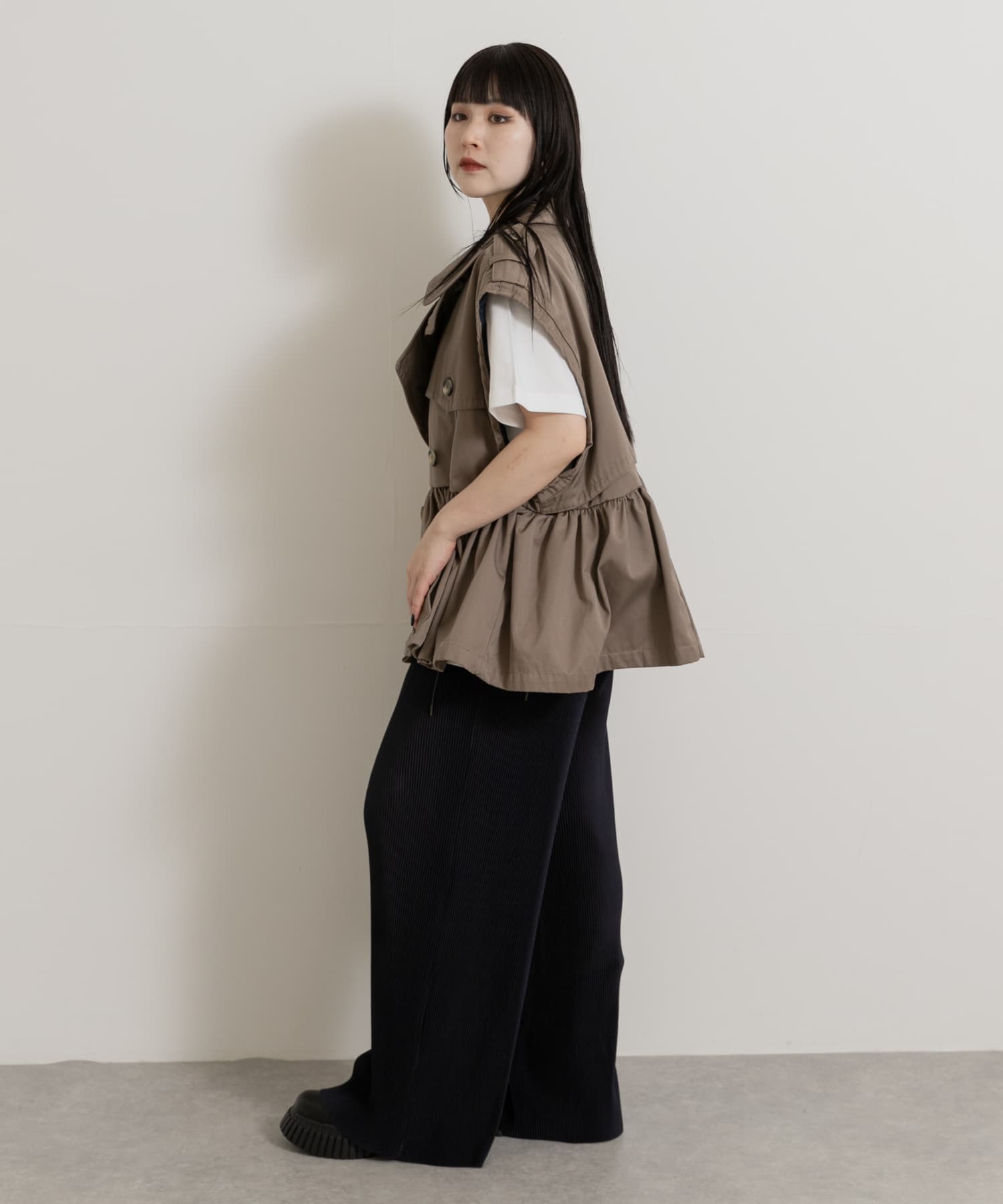 身長：156cm サイズ：one