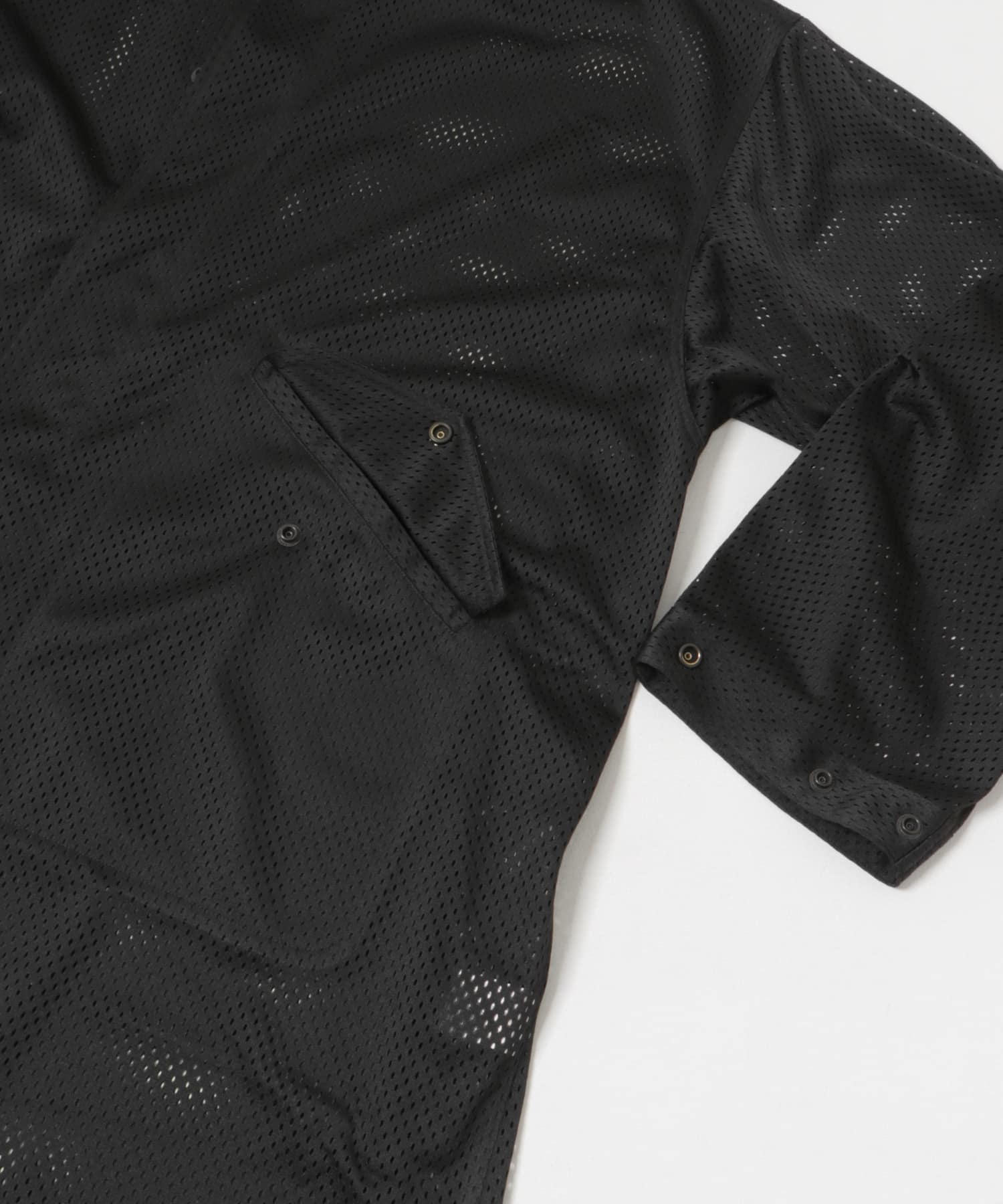 77circa　mesh fish tail coat black one