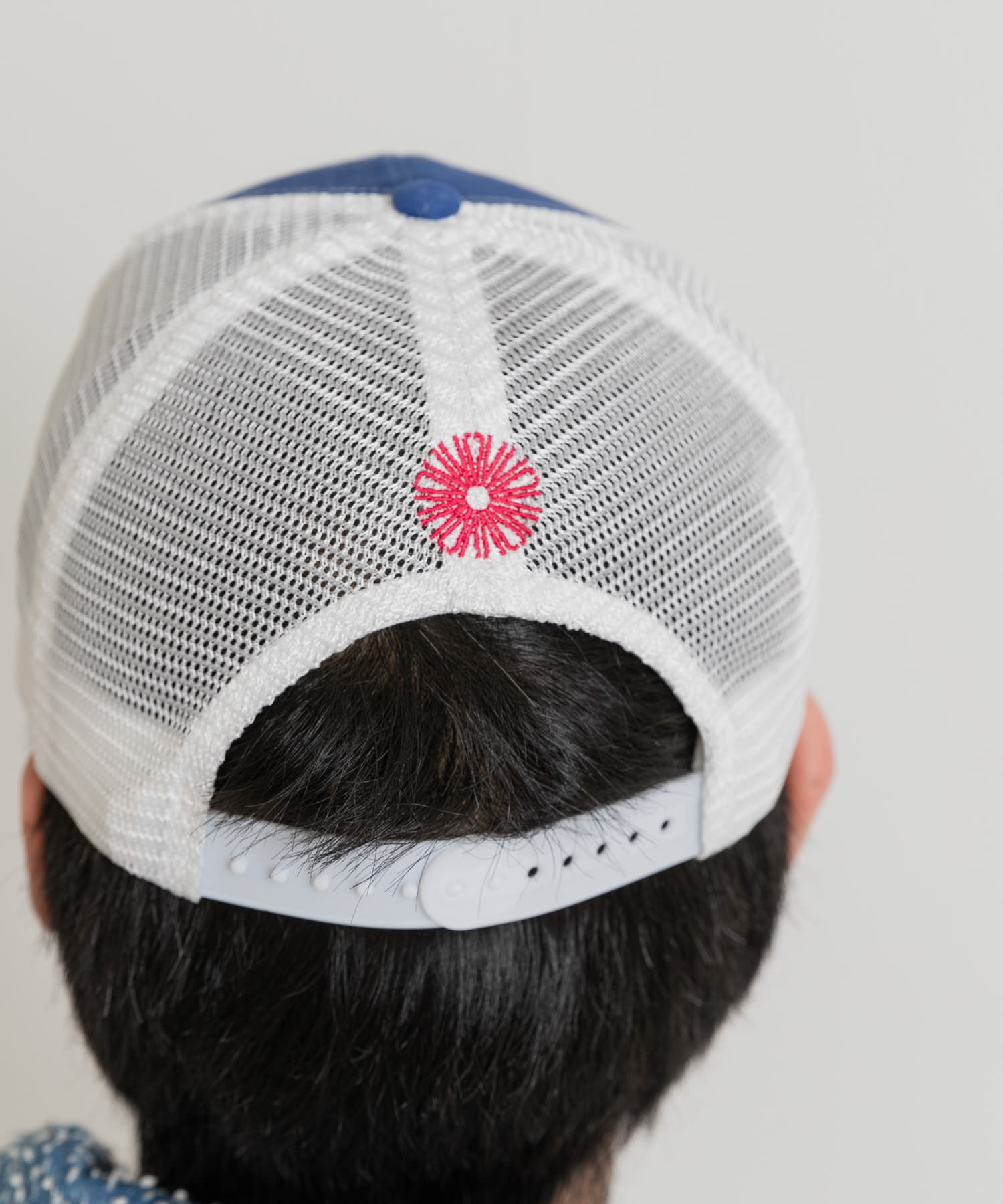 77circa　original embroidery cap blue one