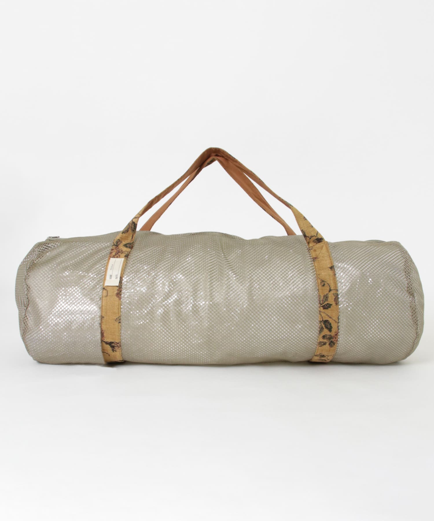 77circa　cutback mesh boston bag L