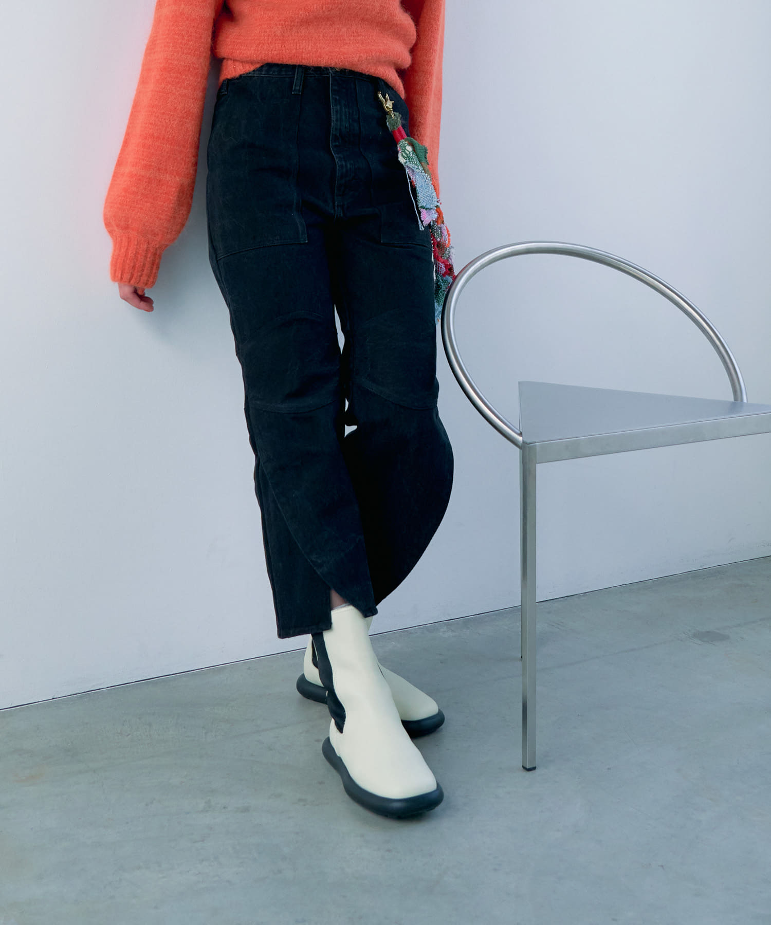身長：170cm サイズ：39