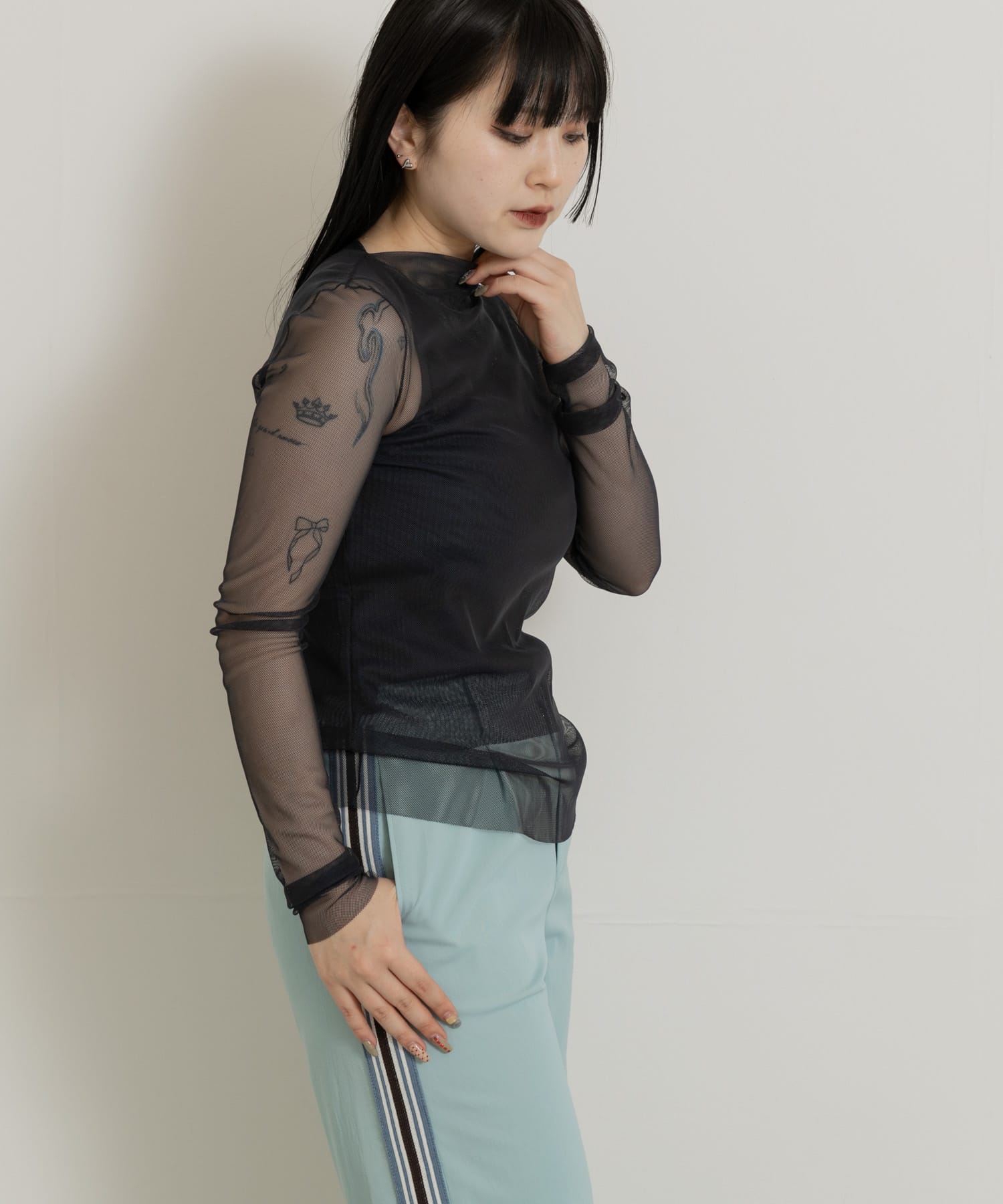 身長：156cm サイズ：2
