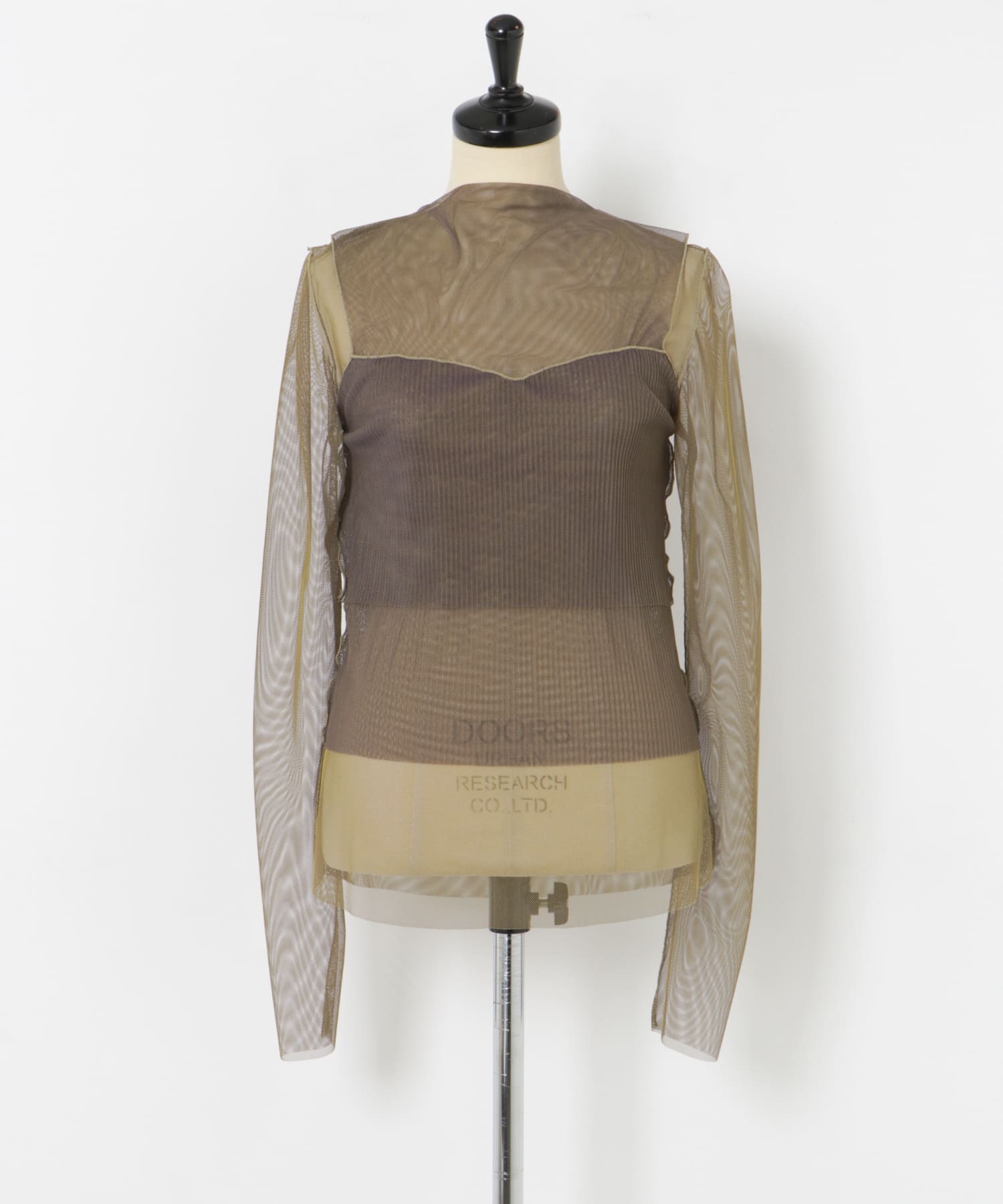 Jens　LAYER & RIVER PULLOVER MASTARD 2