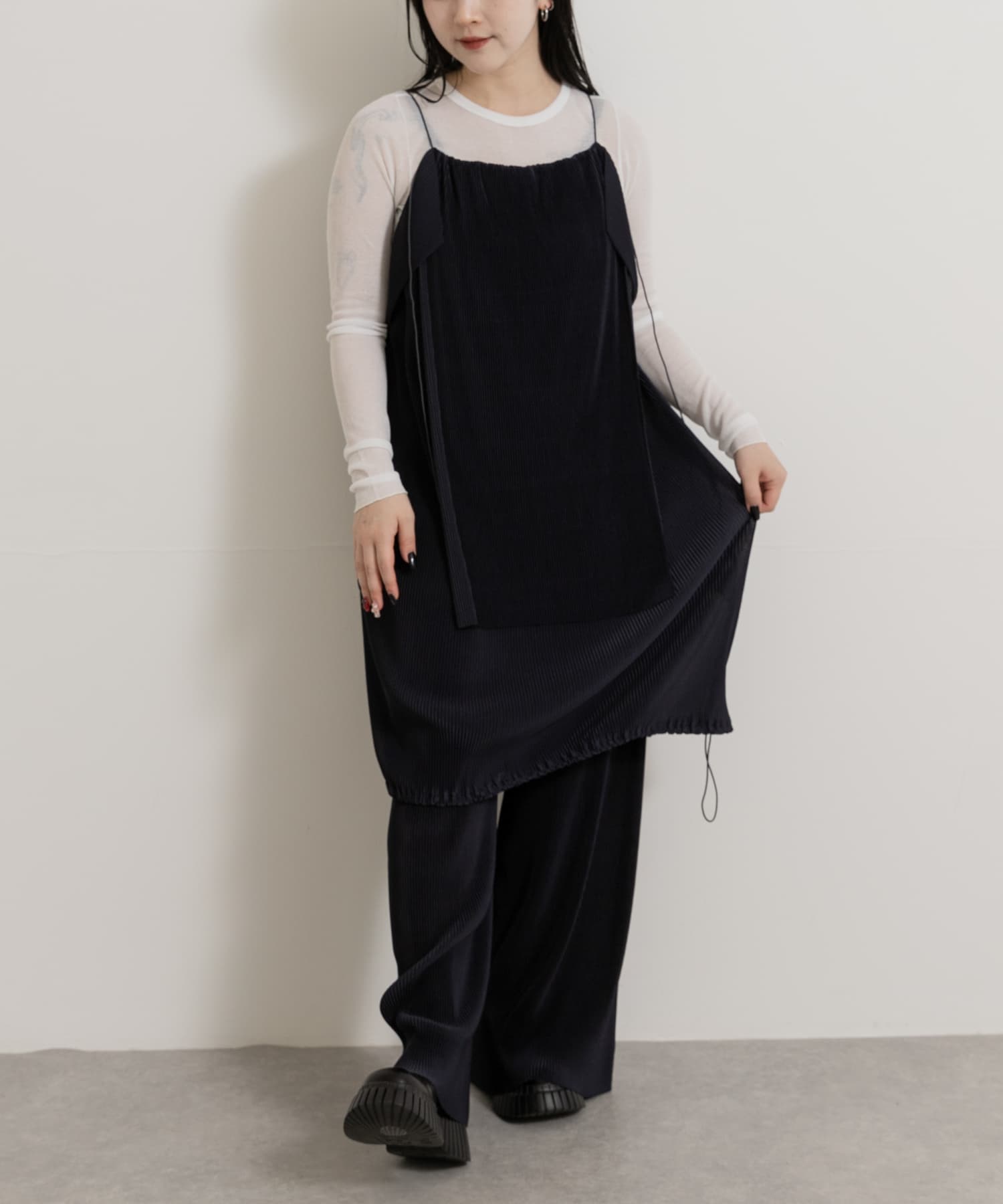 身長：156cm サイズ：FREE