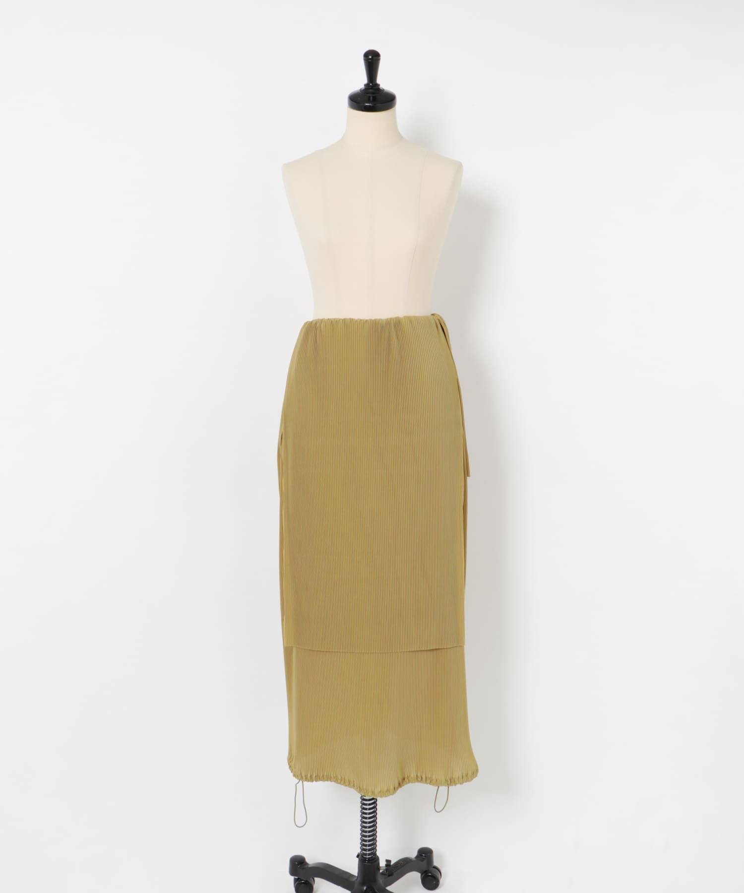 Jens　UNDER HALTER PULLOVER-ONE COLOR MUSTARD FREE