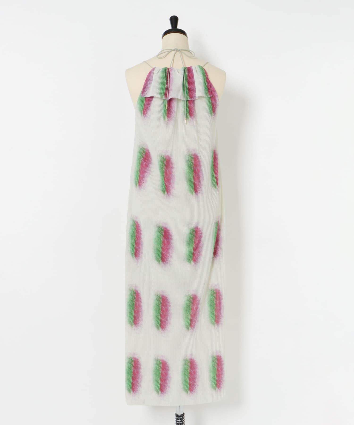 Jens　UNDER HALTER DRESS-PRINT DRAW FREE
