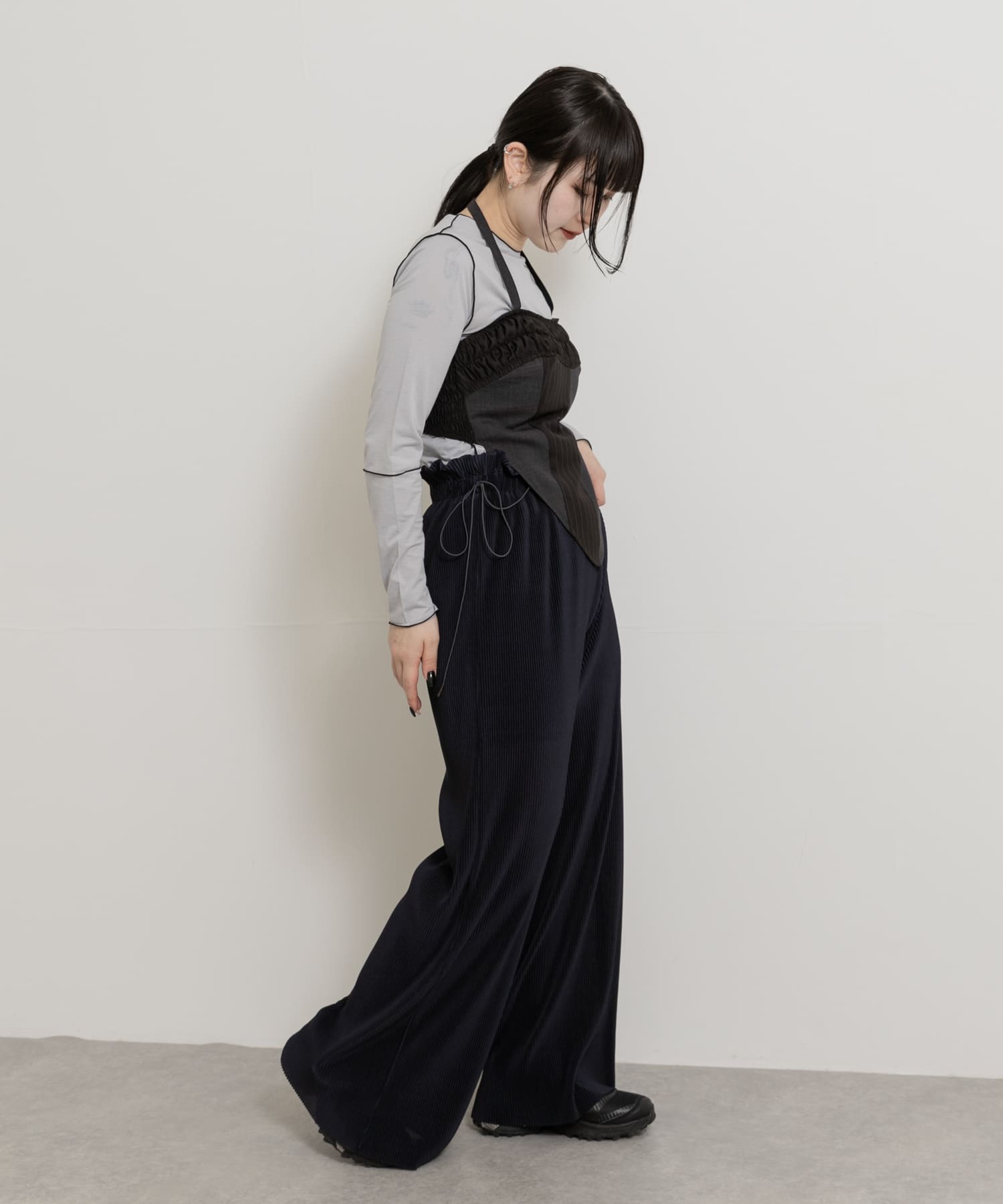 身長：156cm サイズ：FREE
