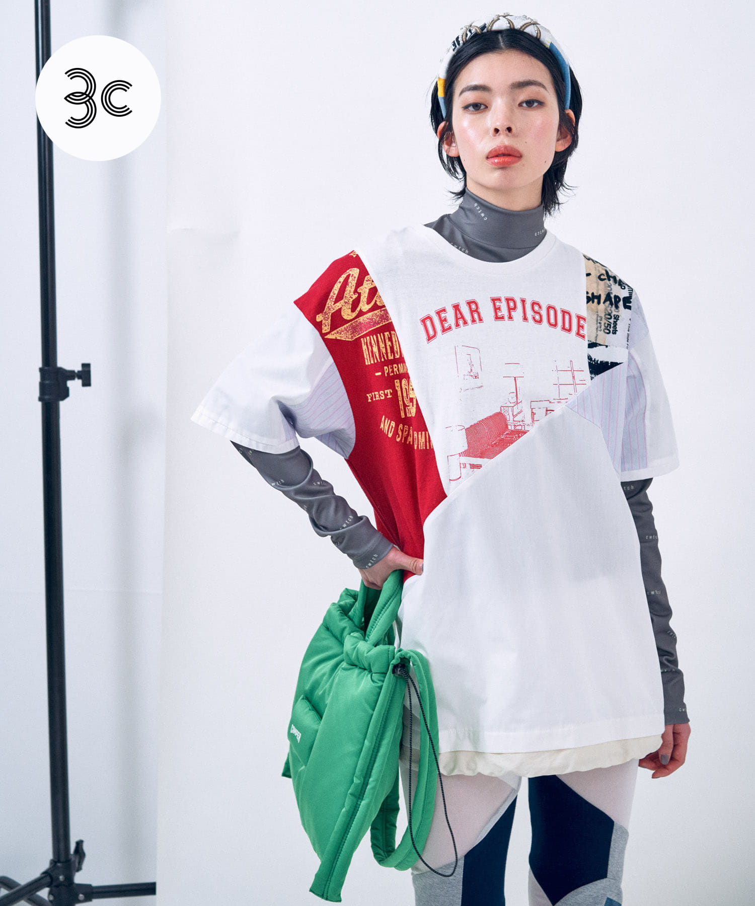 身長：168cm サイズ：one