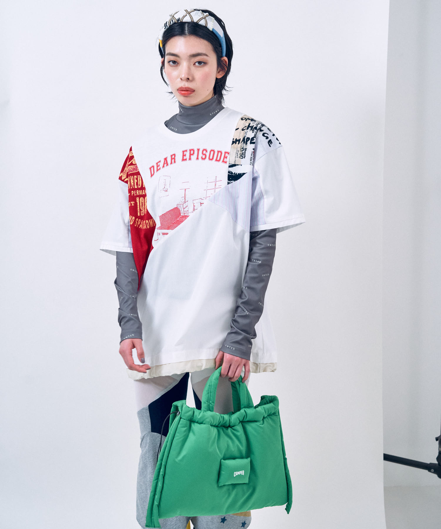 身長：168cm サイズ：one