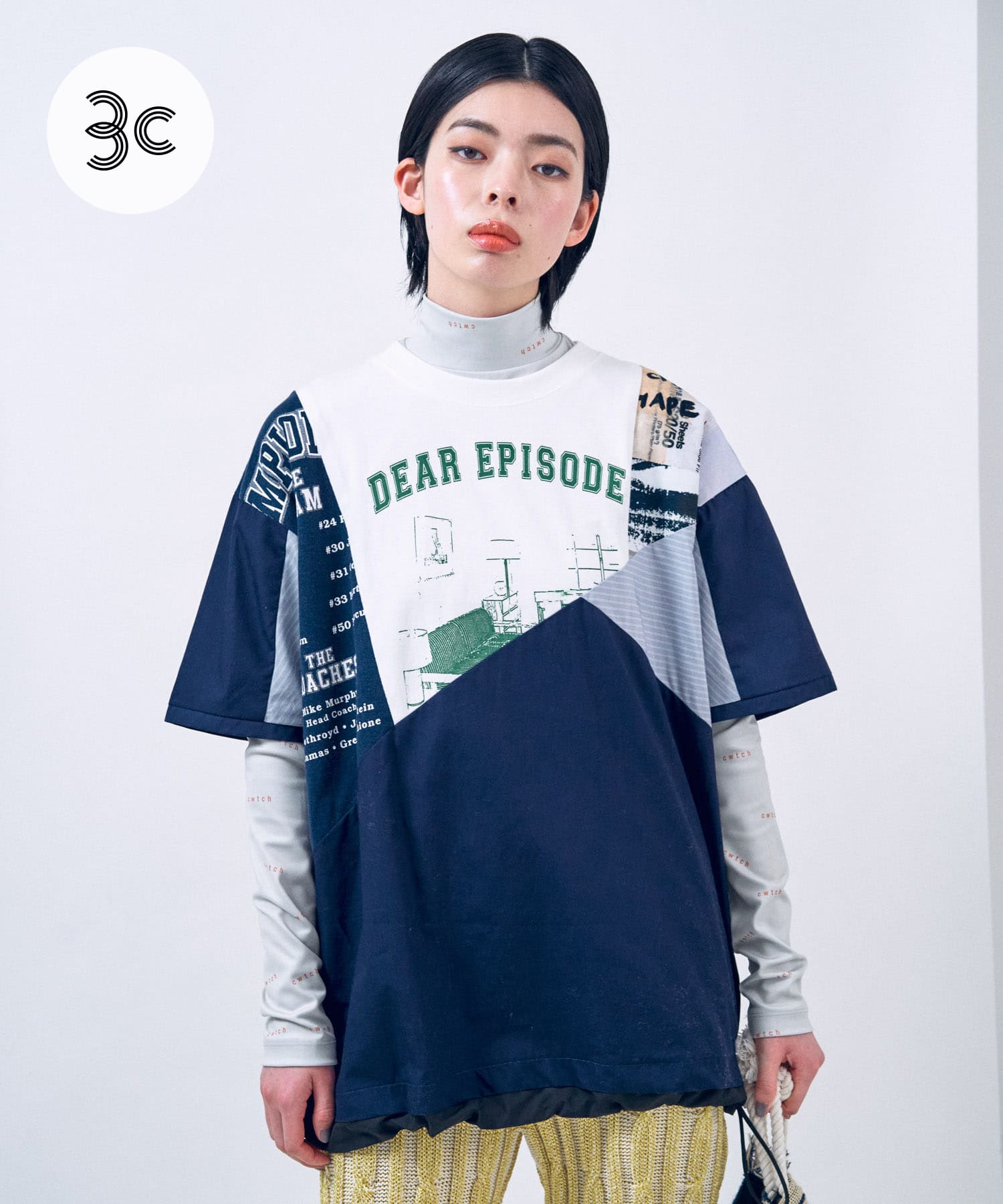 身長：168cm サイズ：one