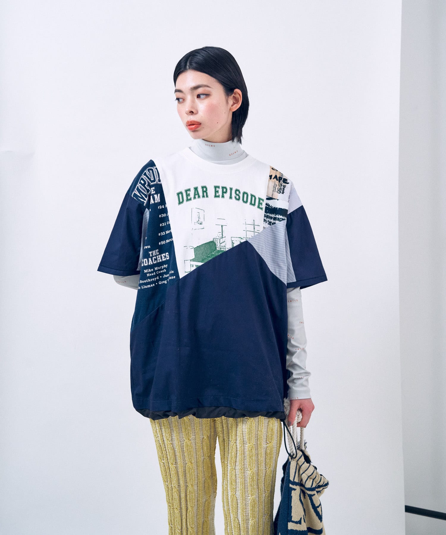 身長：168cm サイズ：one