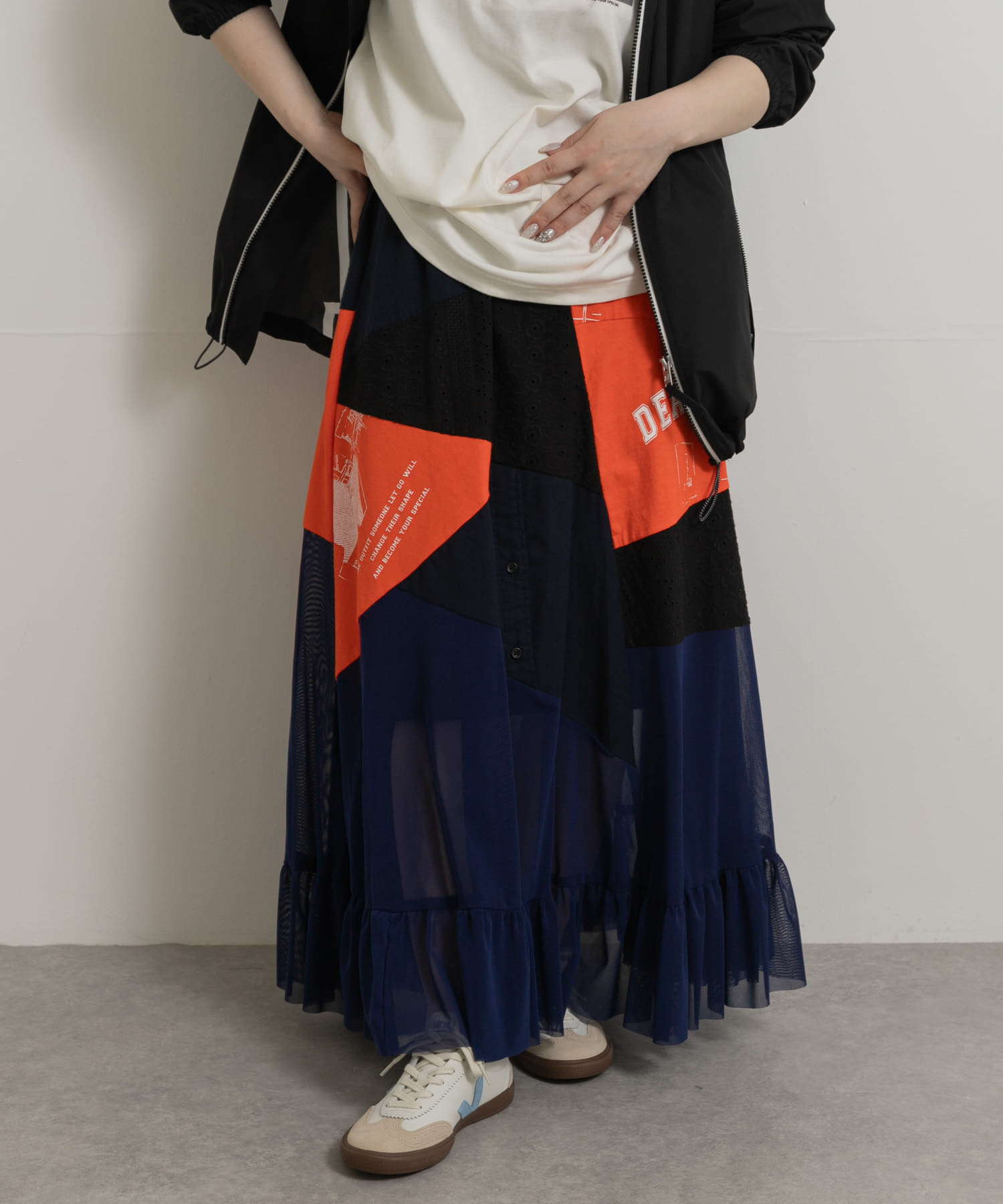 身長：156cm サイズ：FREE