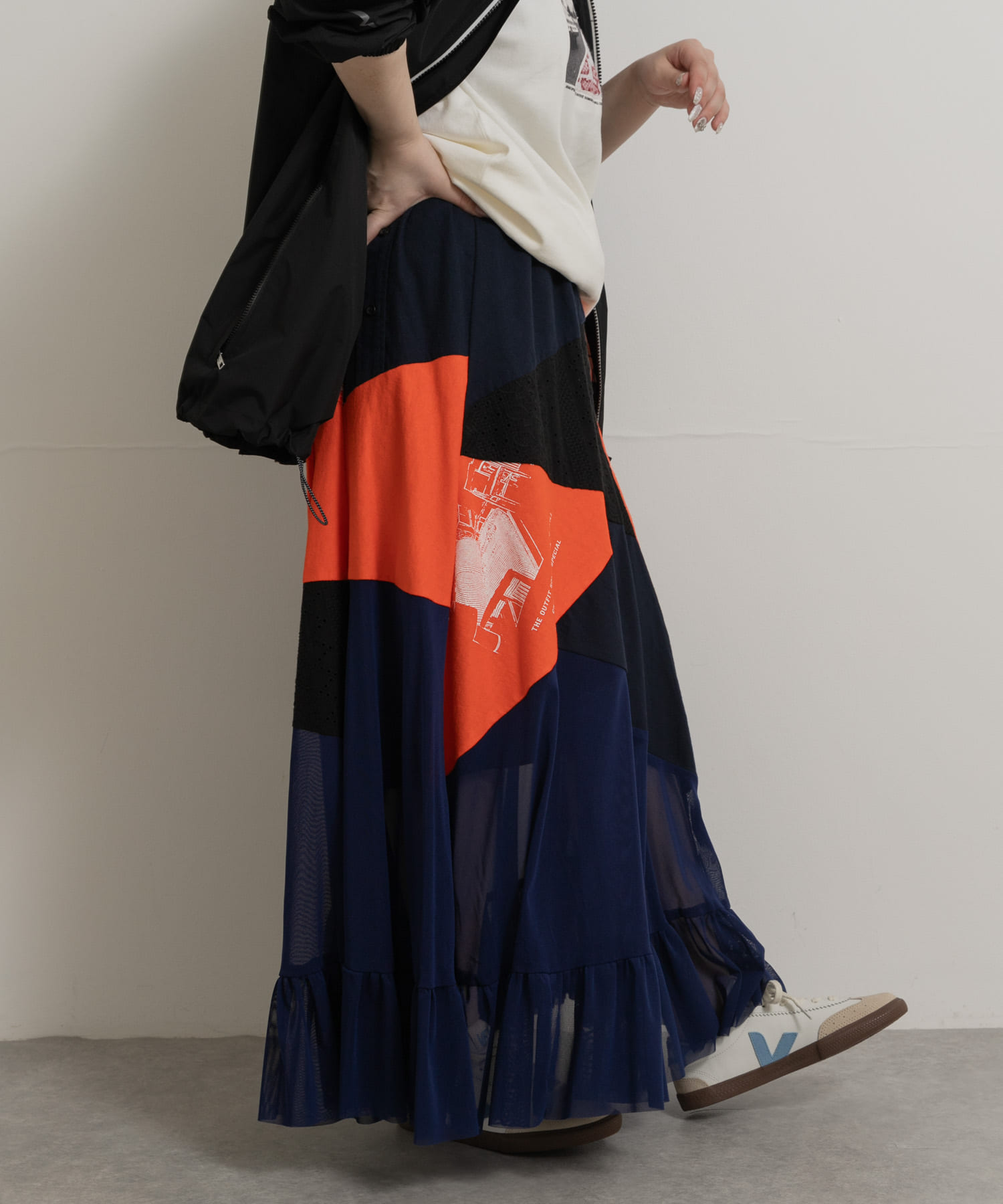 身長：156cm サイズ：FREE