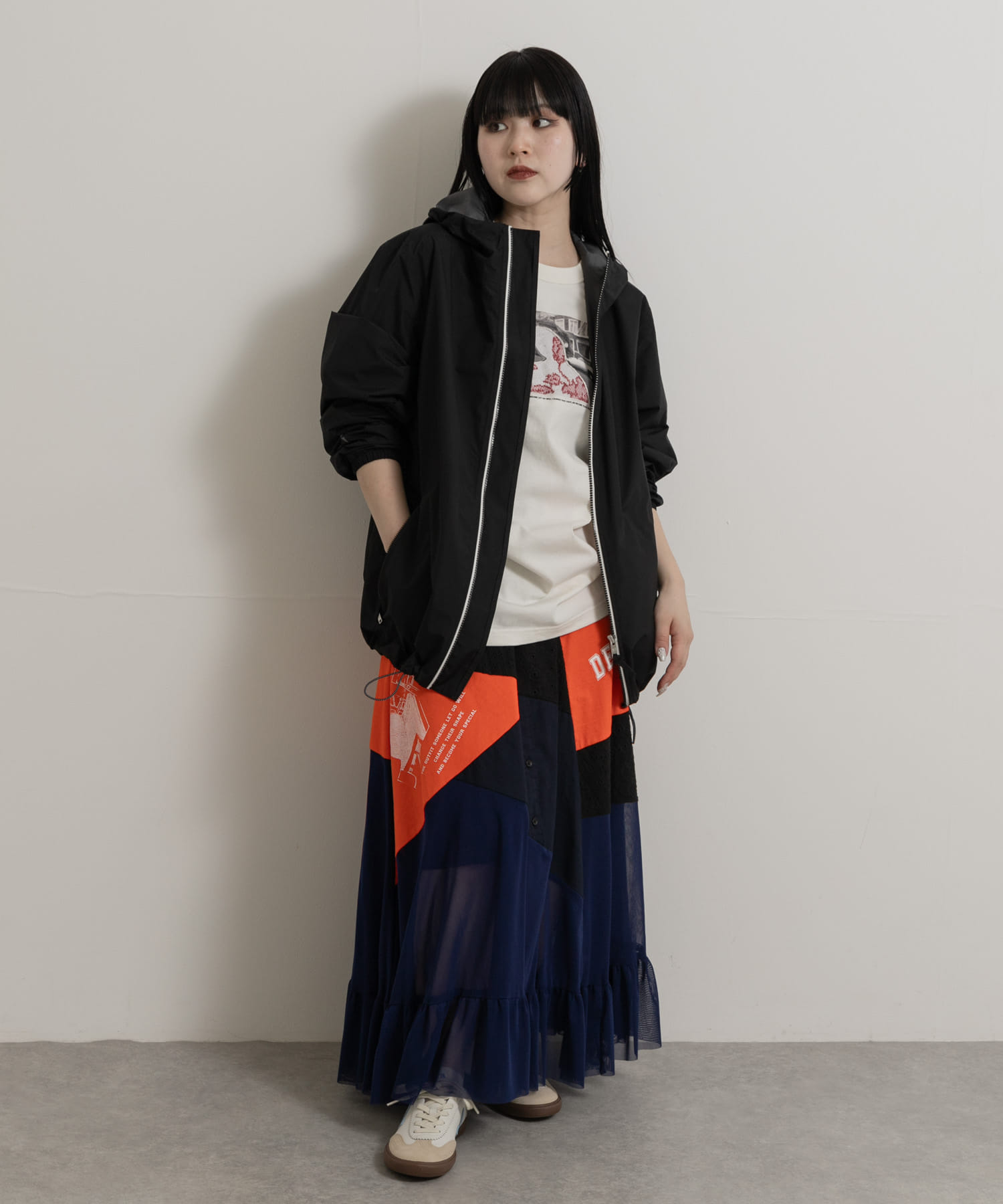 身長：156cm サイズ：FREE