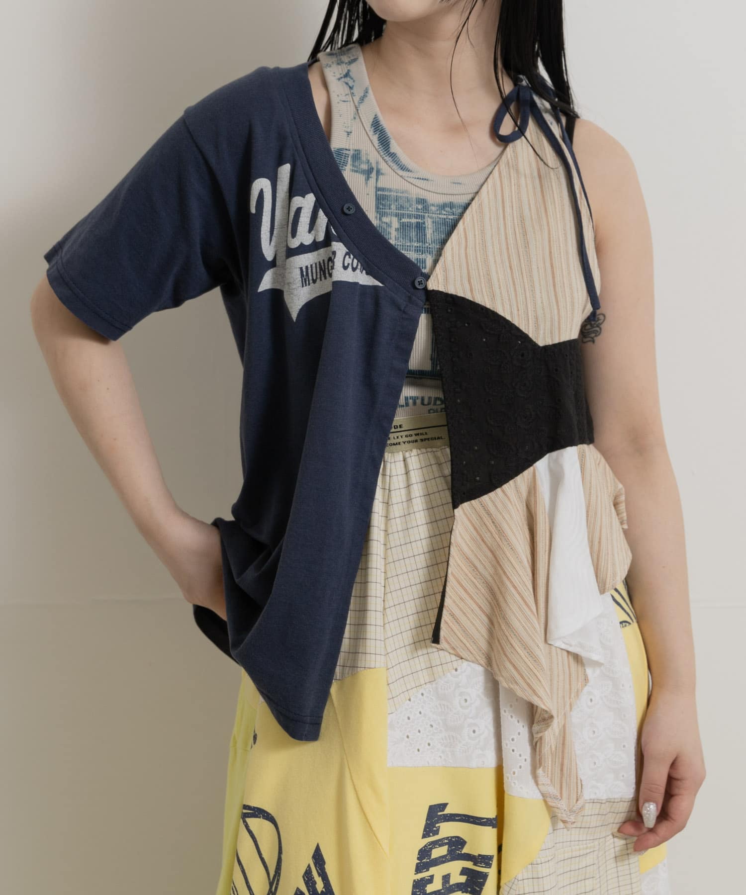 身長：156cm サイズ：FREE